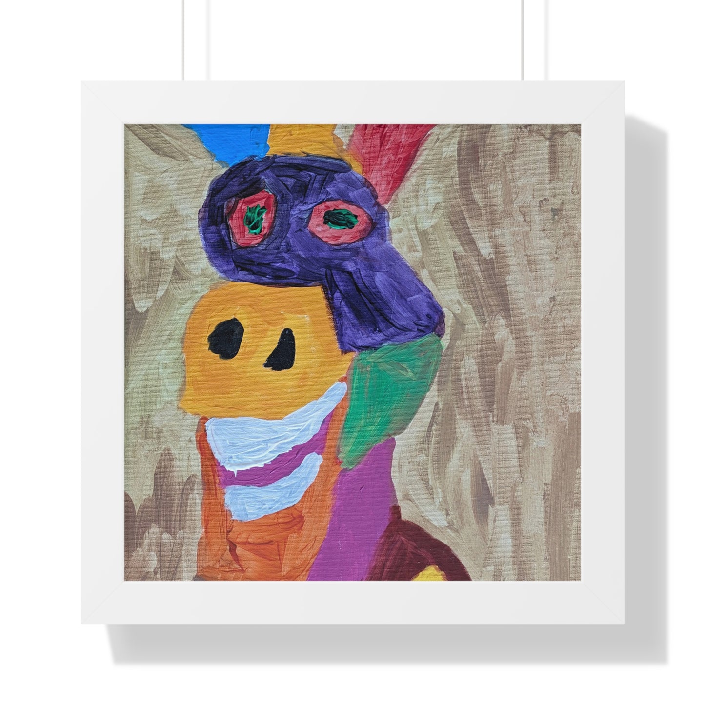 Framed Print - "Smiley Donkey"