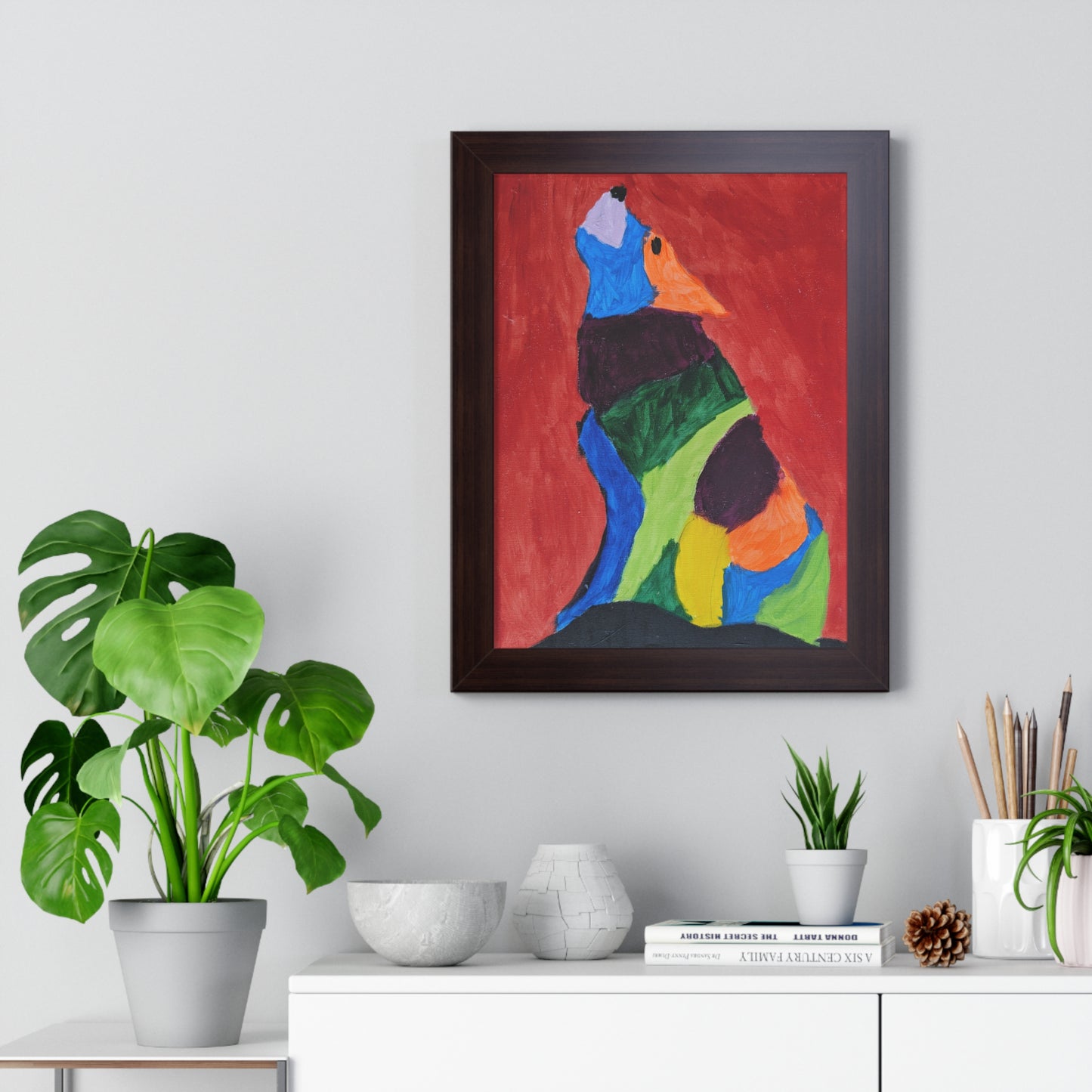 Framed Print - Wolf