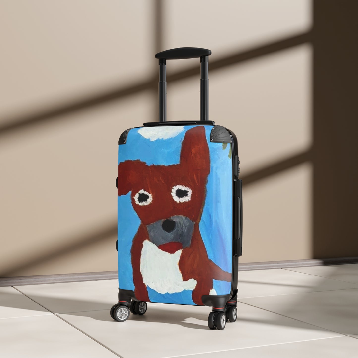 Suitcase - "Our Dog Harley"