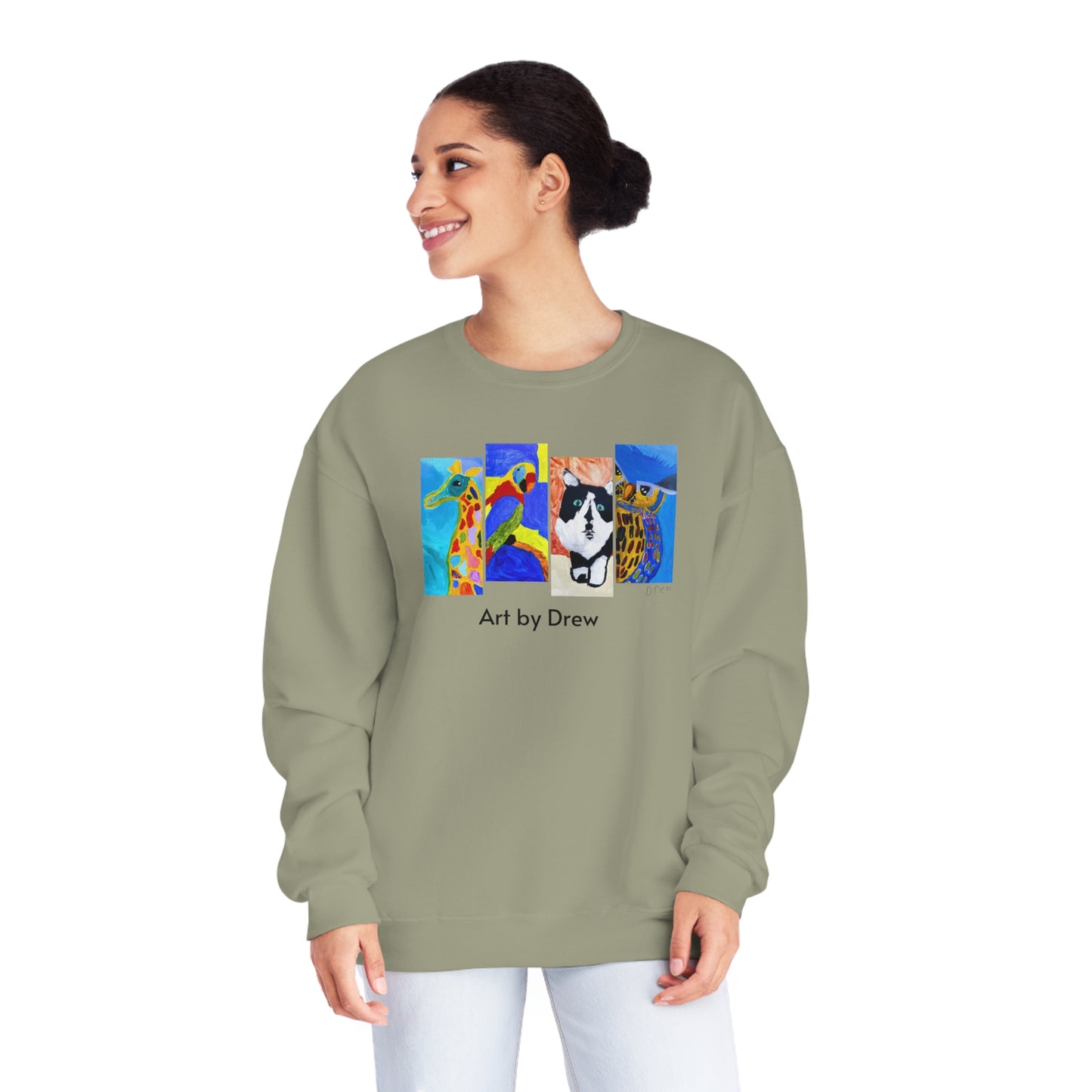 Crewneck Sweatshirt - Drew's Animals