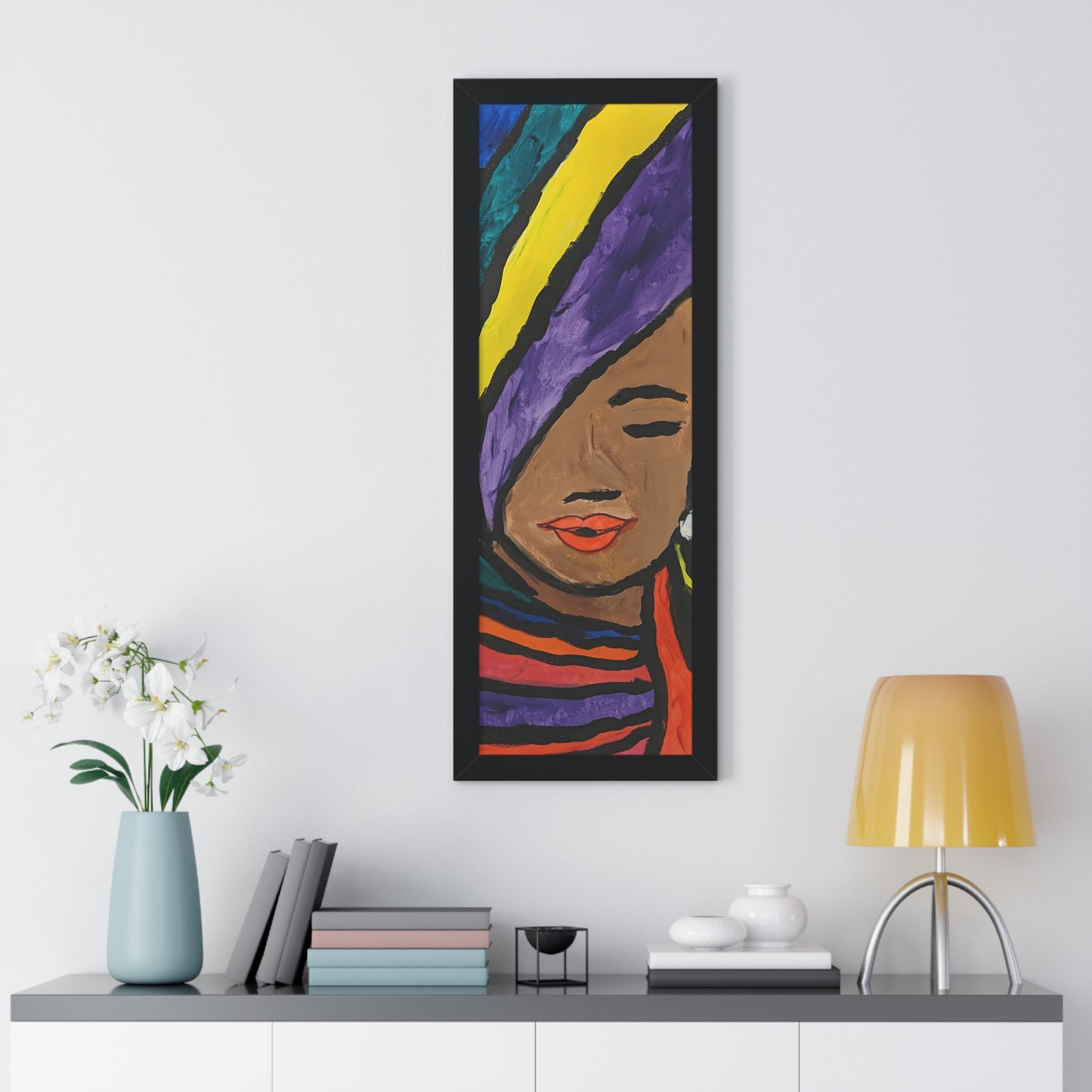 Framed Print - Pretty Lady