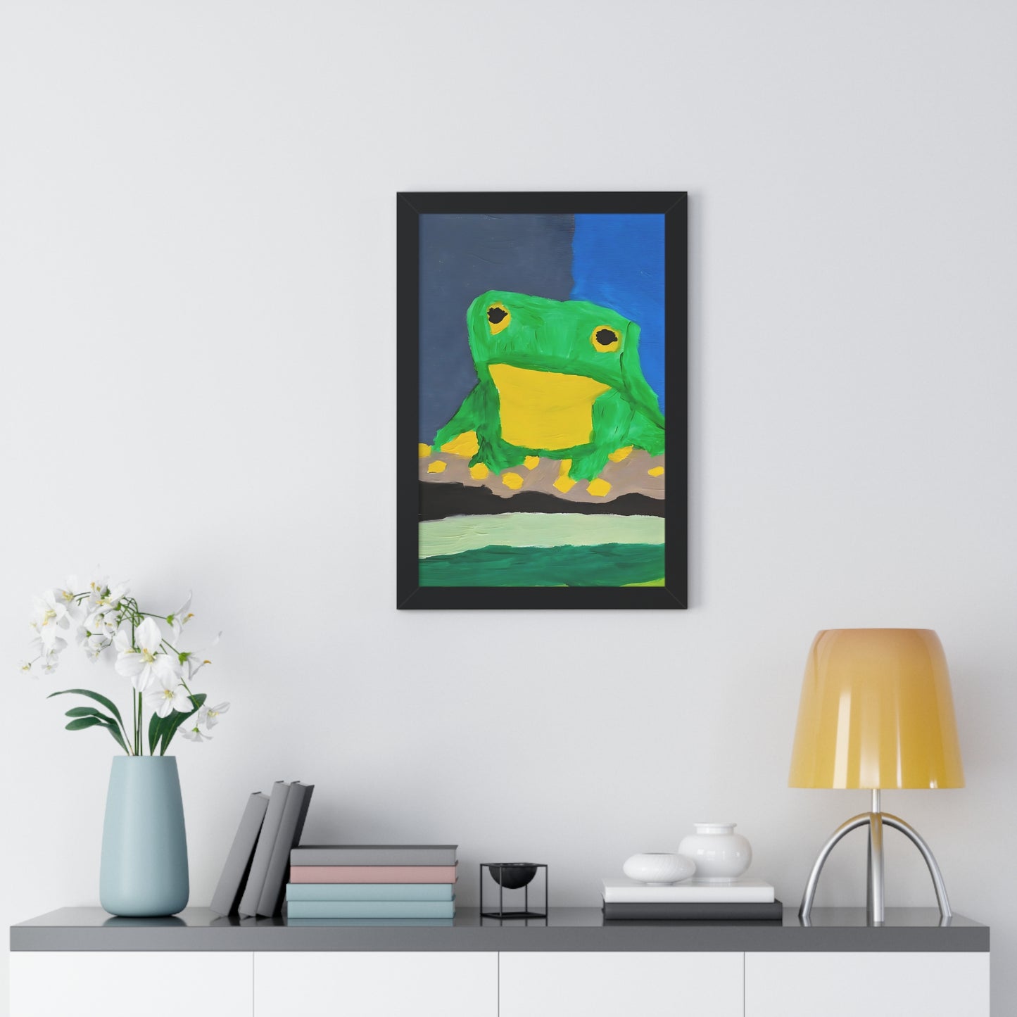 Framed Print - "Little Hopper"