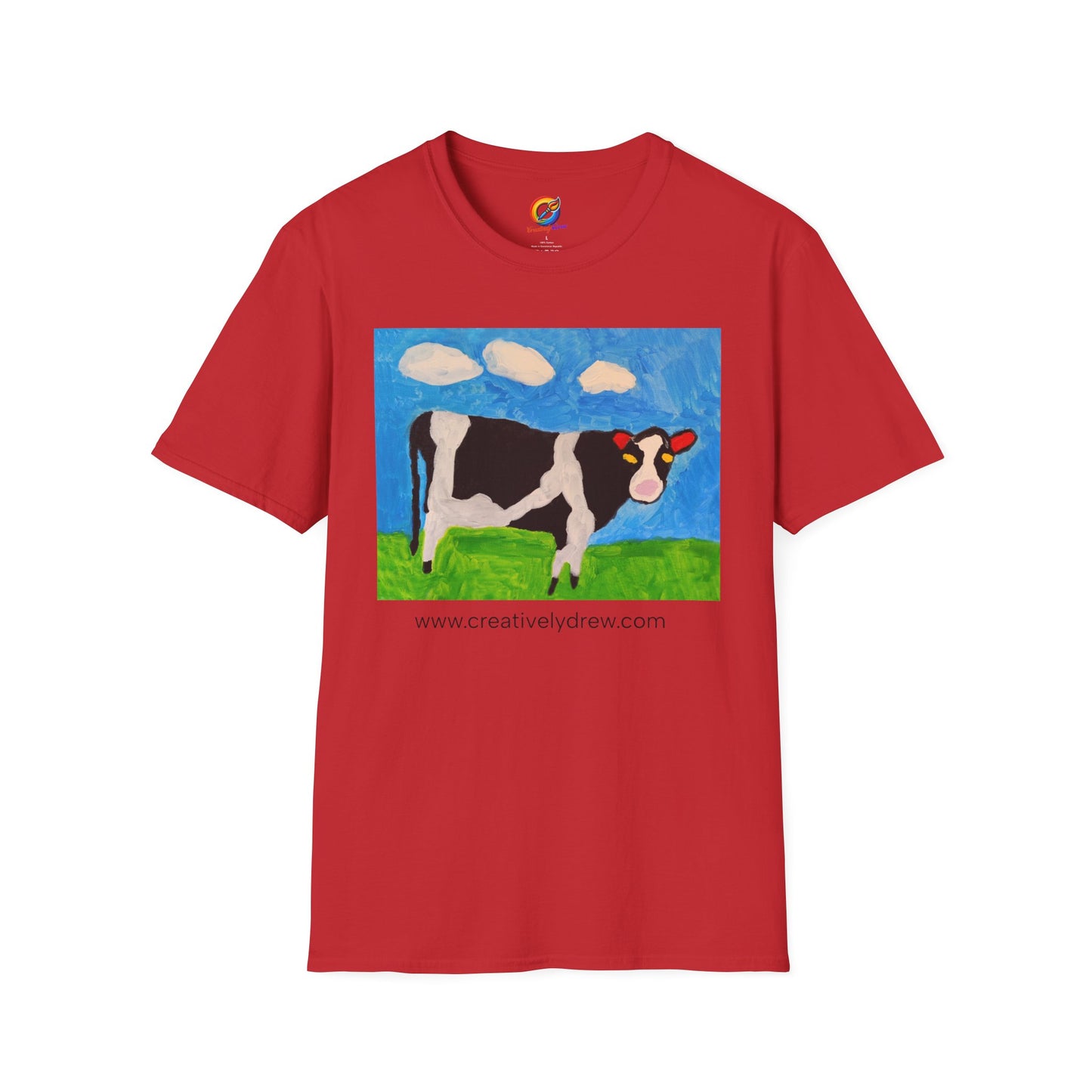 Unisex Softstyle T-Shirt - Cow