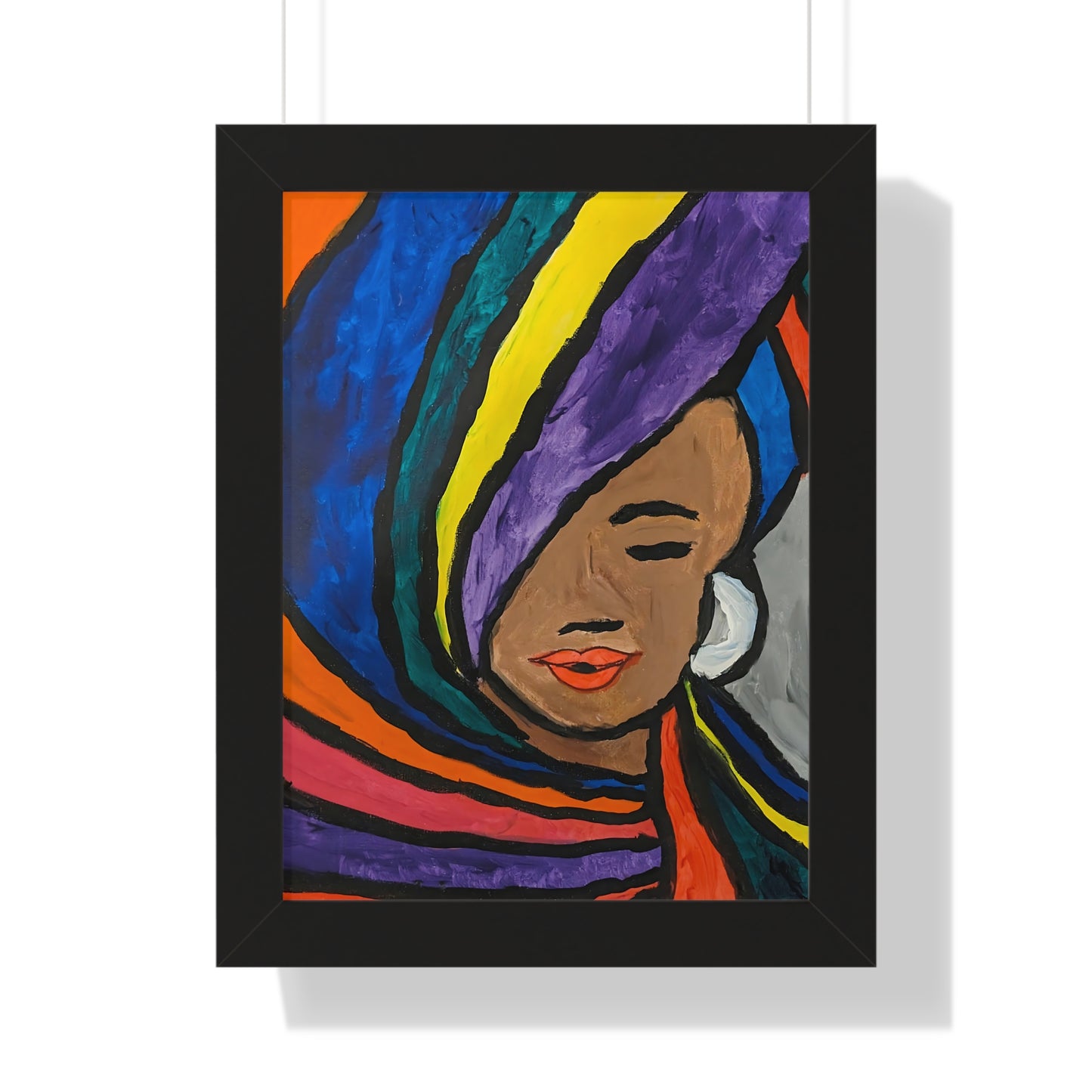 Framed Print - Pretty Lady