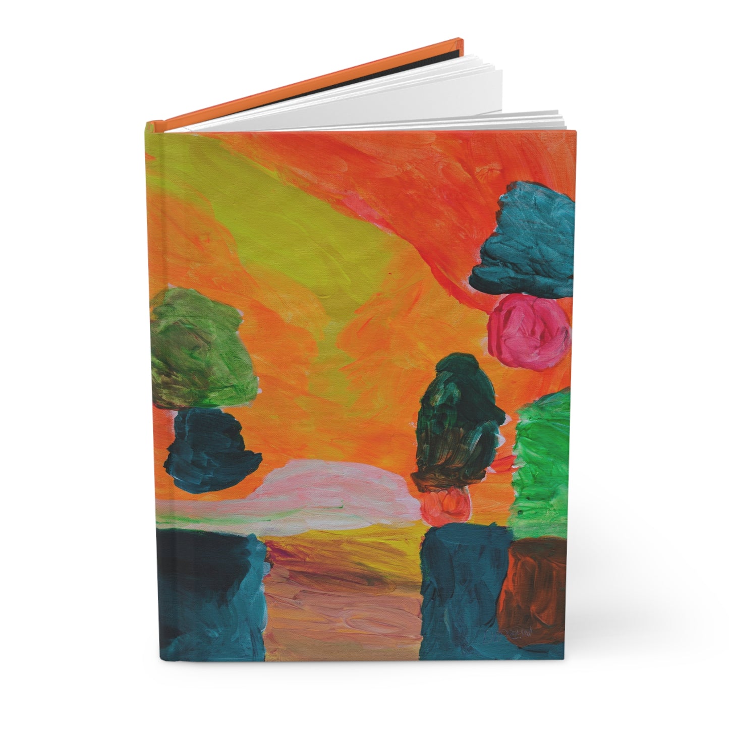 Hardcover Journal - "Spectral Sunset"