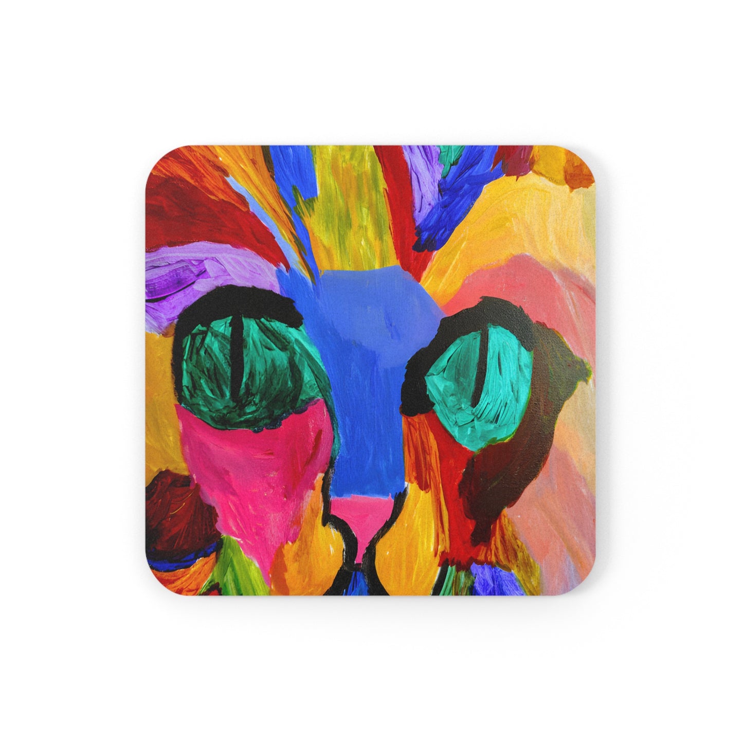 Coaster Art - "Feline Fantasia"