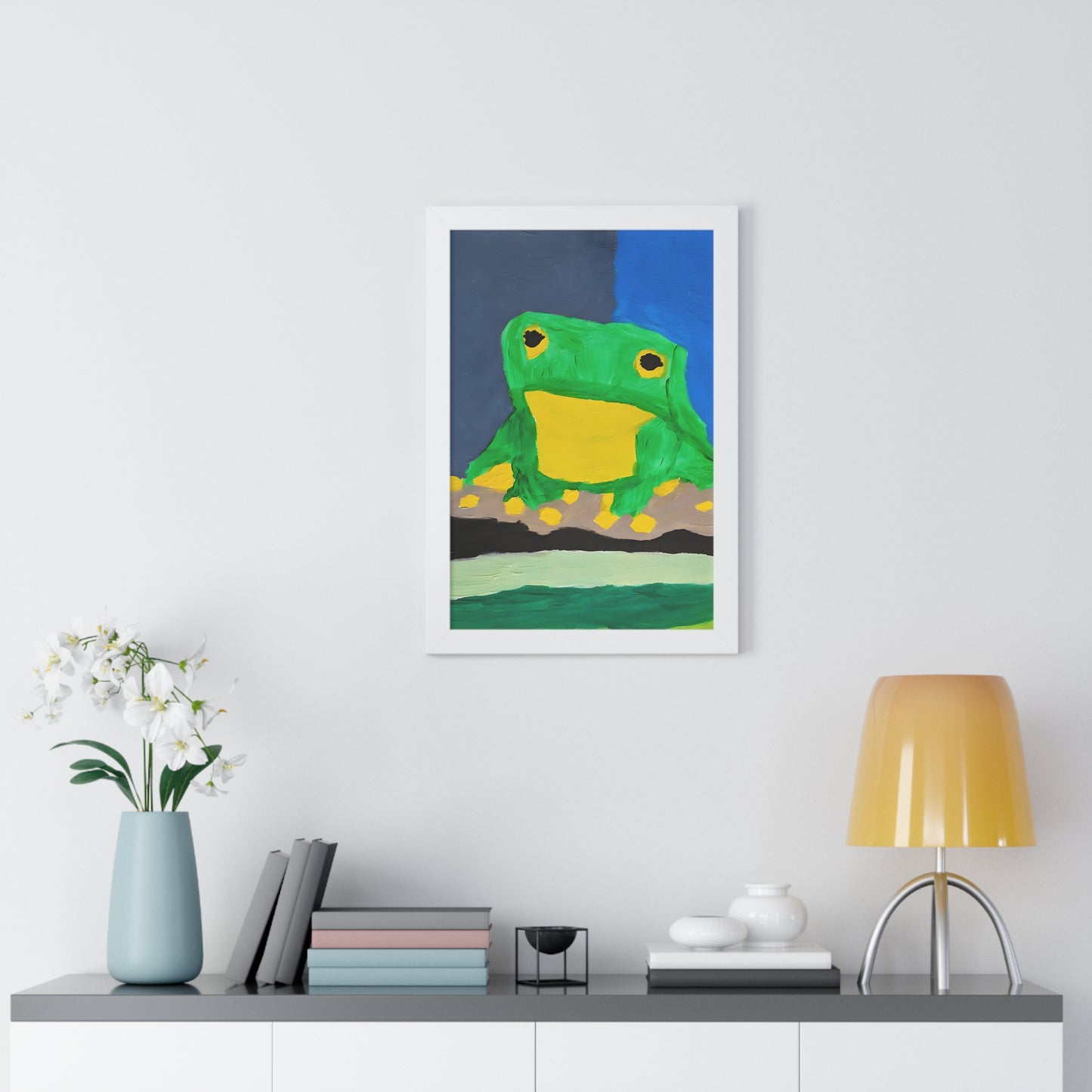 Framed Print - "Little Hopper"