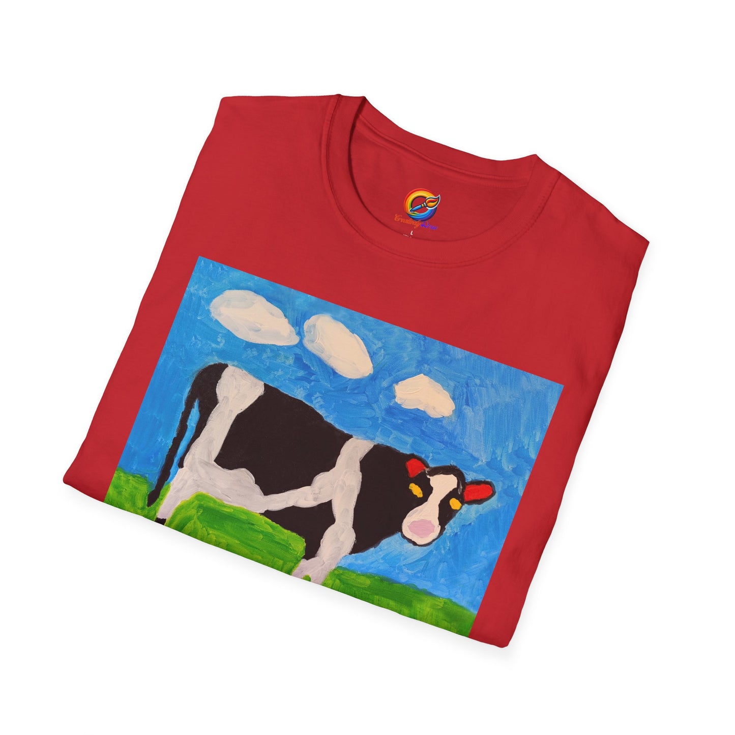 Unisex Softstyle T-Shirt - Cow