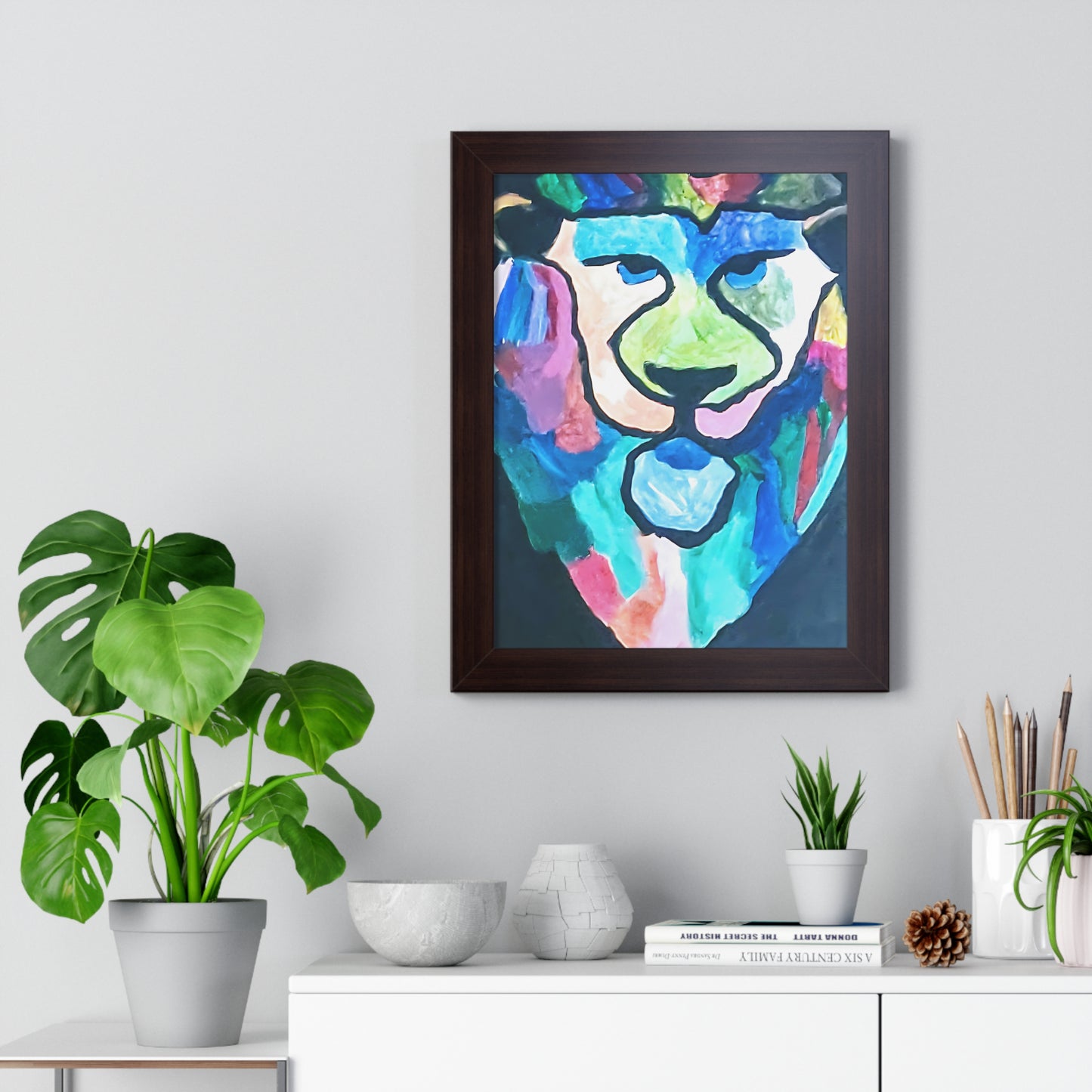 Framed Print - "King's Gaze"