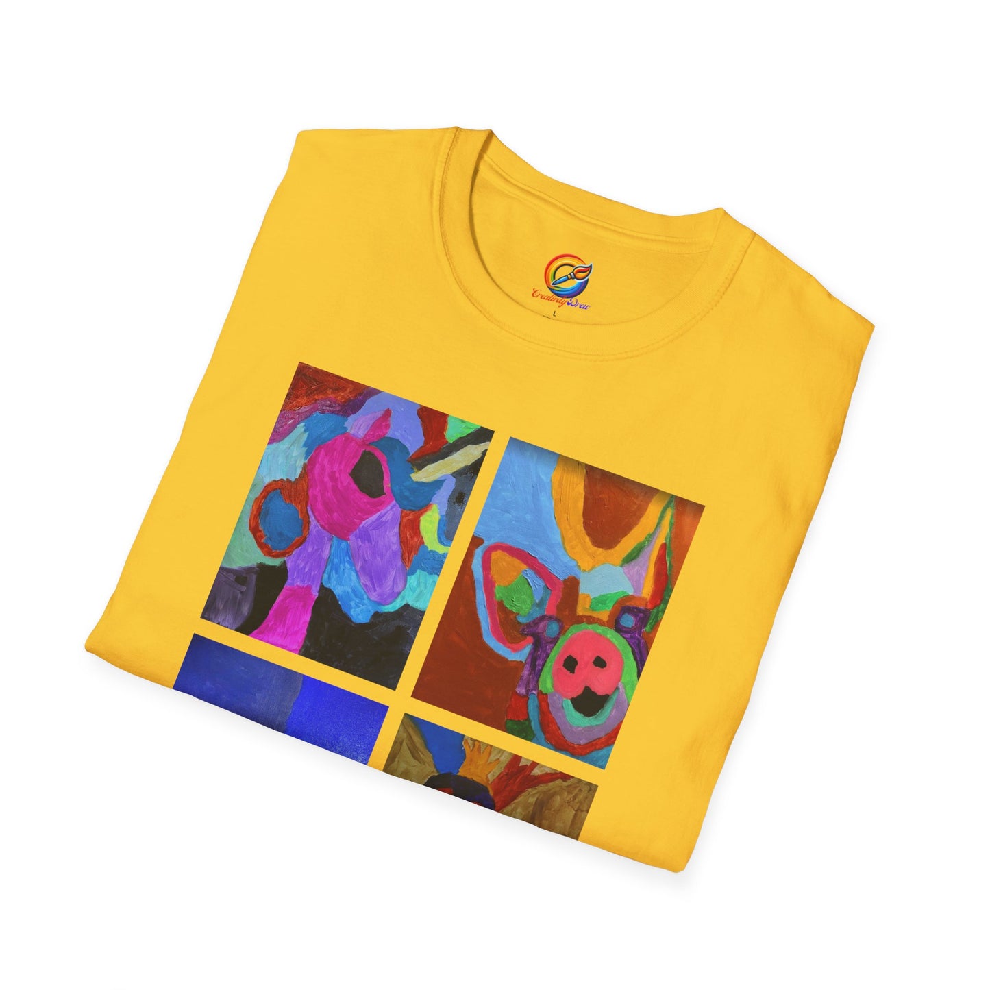 Unisex Softstyle T-Shirt - Colorful Kingdom