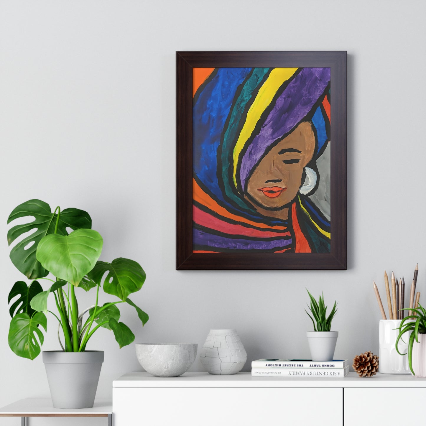 Framed Print - Pretty Lady