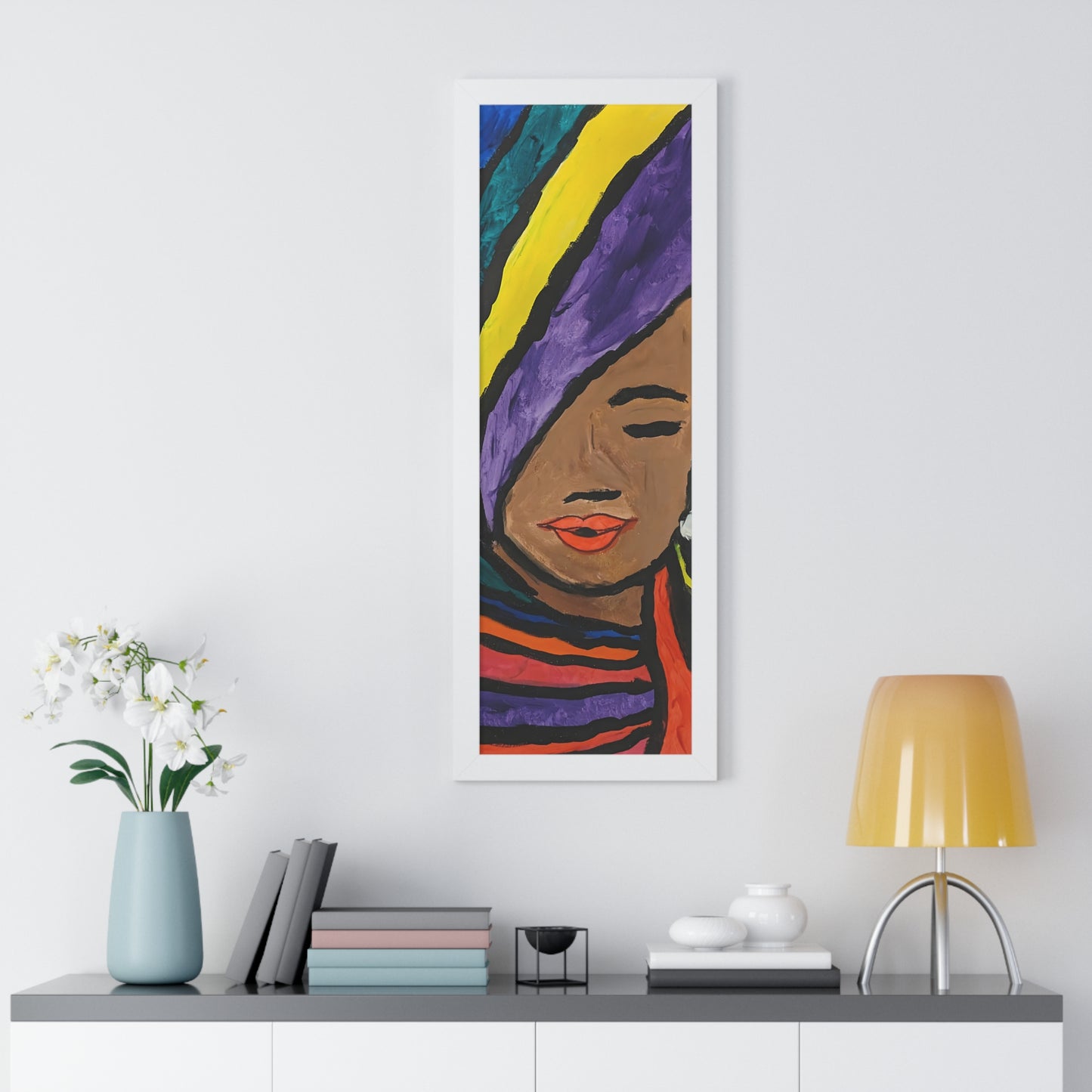 Framed Print - Pretty Lady