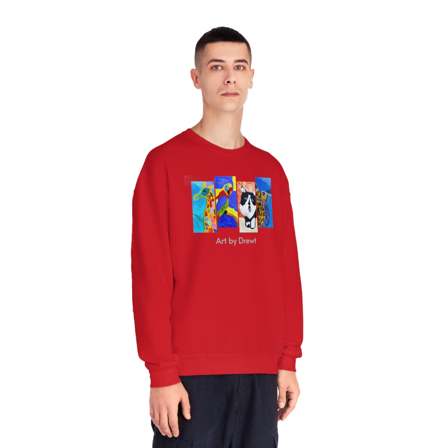 Crewneck Sweatshirt - Drew's Animals