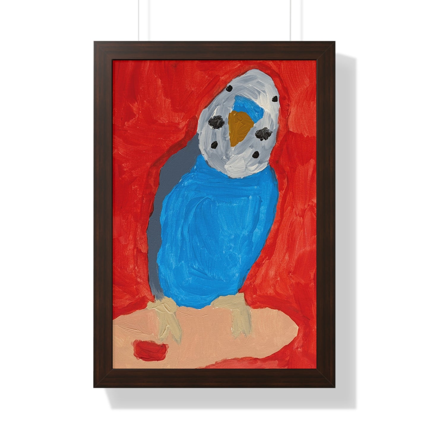 Framed Print - Dallas the Budgie