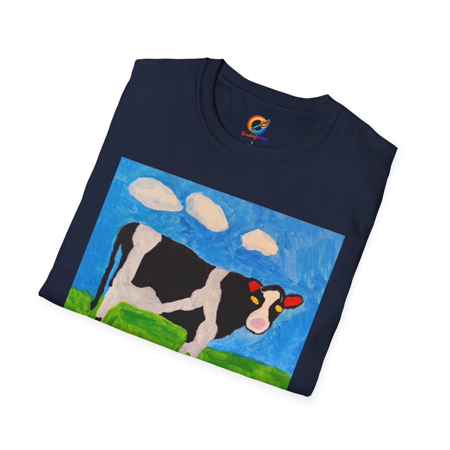 Unisex Softstyle T-Shirt - Cow