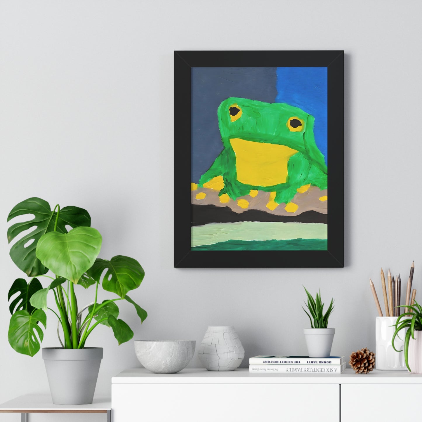 Framed Print - "Little Hopper"