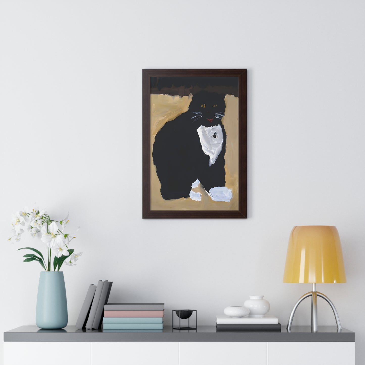 Framed Print - "Swagger Dan"