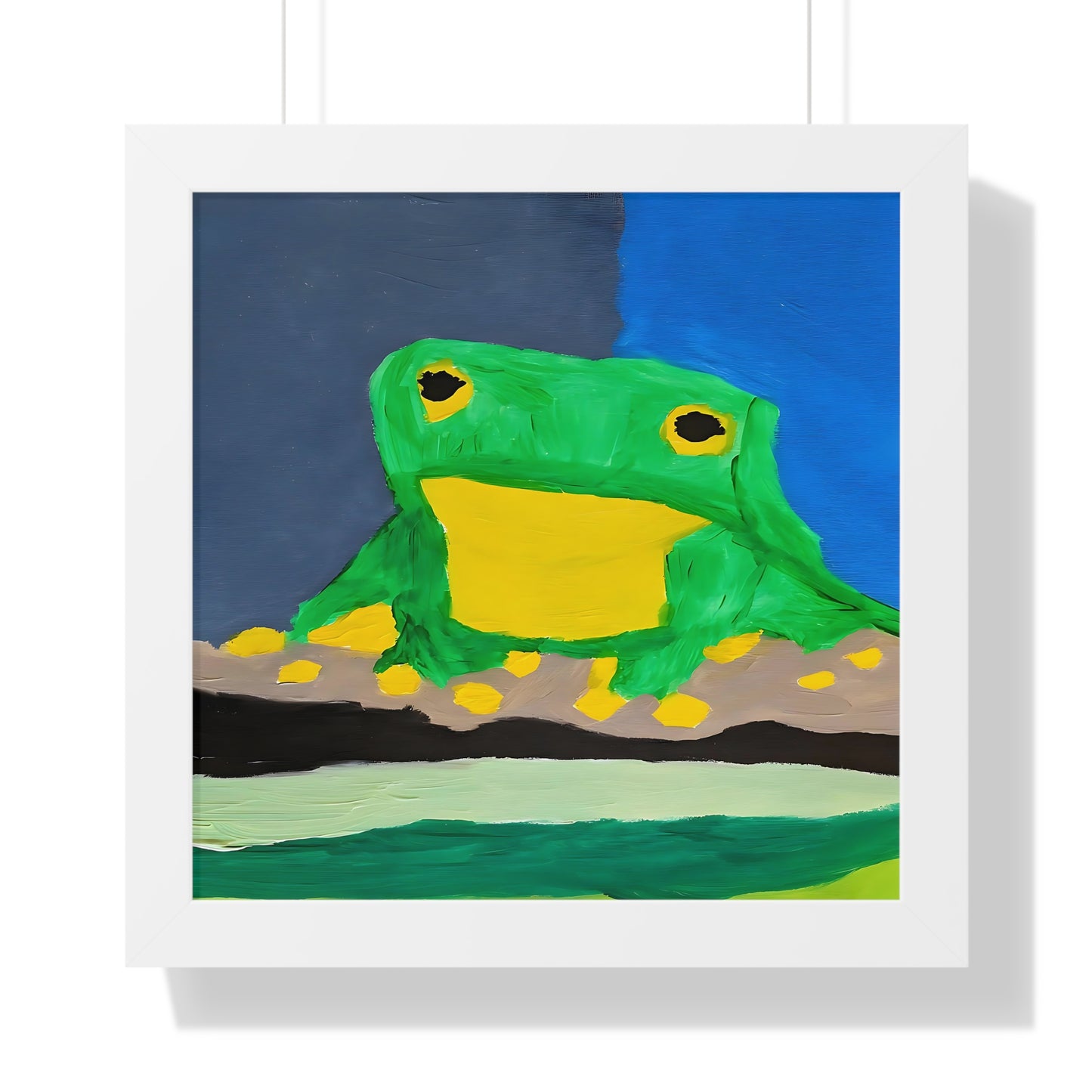 Framed Print - "Little Hopper"