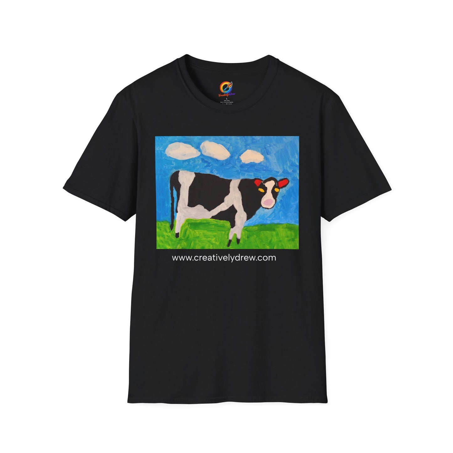 Unisex Softstyle T-Shirt - Cow