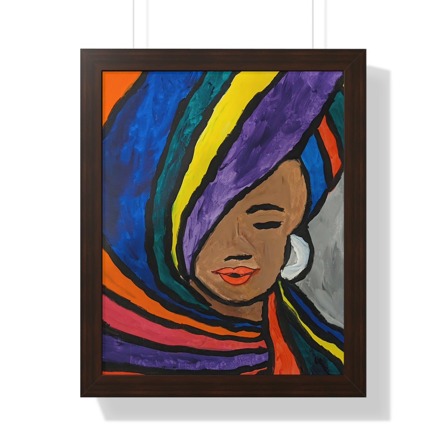 Framed Print - Pretty Lady