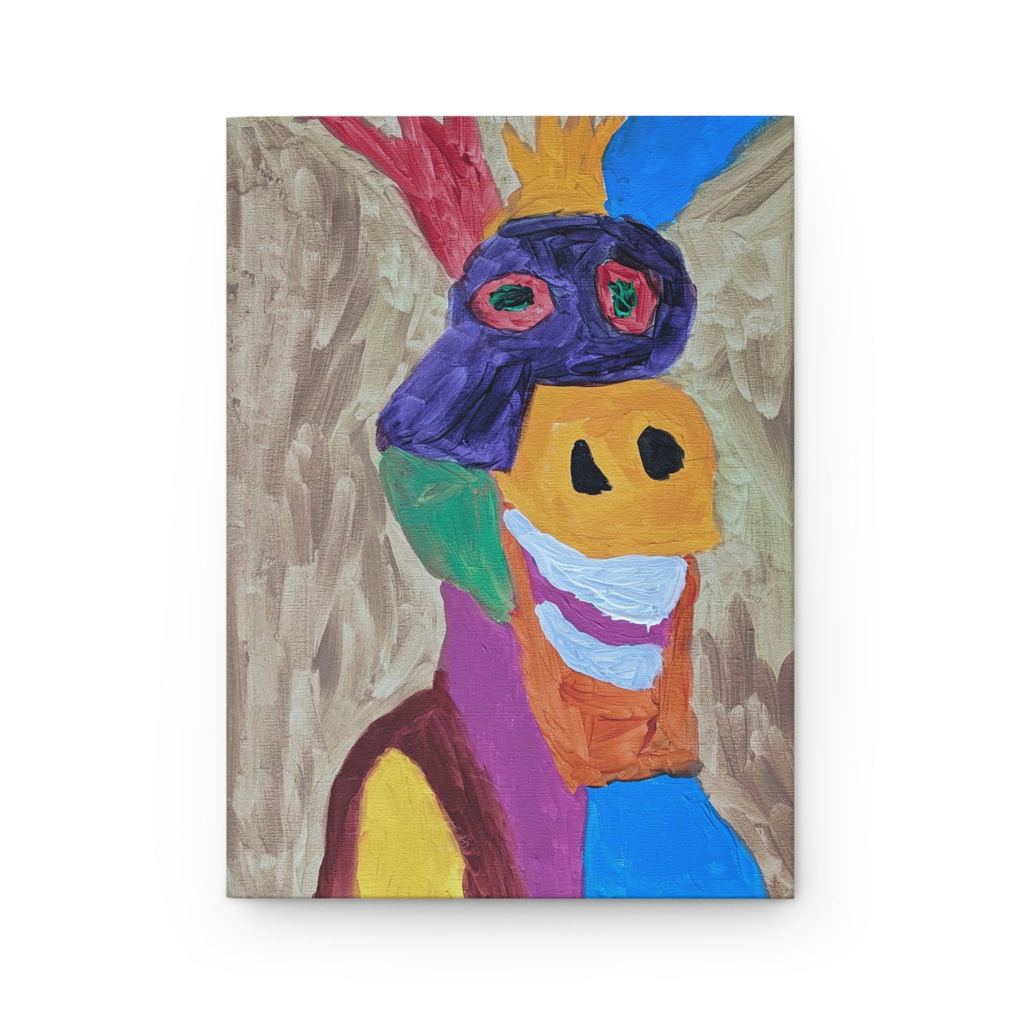 Hardcover Journal - "Smiley Donkey"