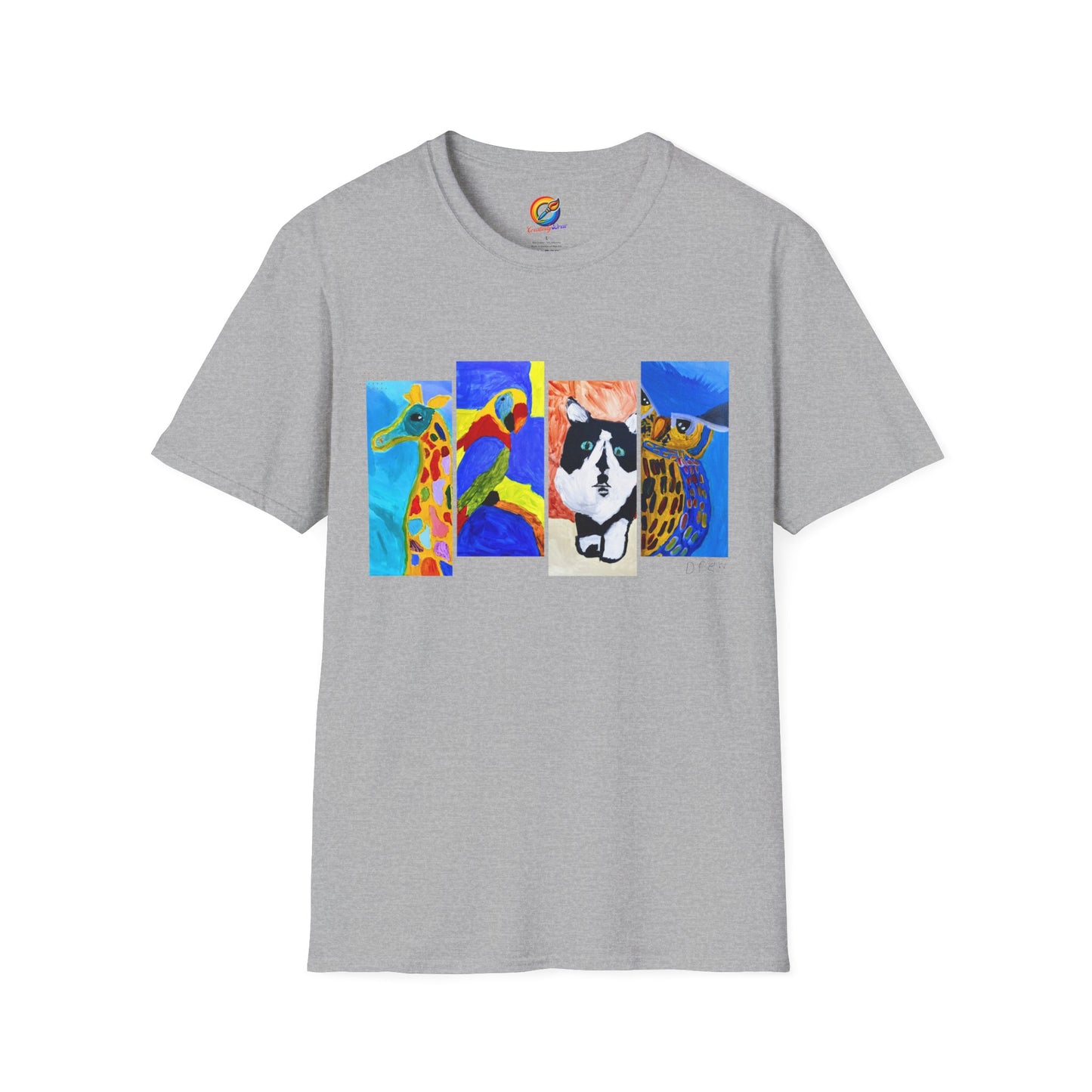 Unisex Softstyle T-Shirt - Drew's Paintings