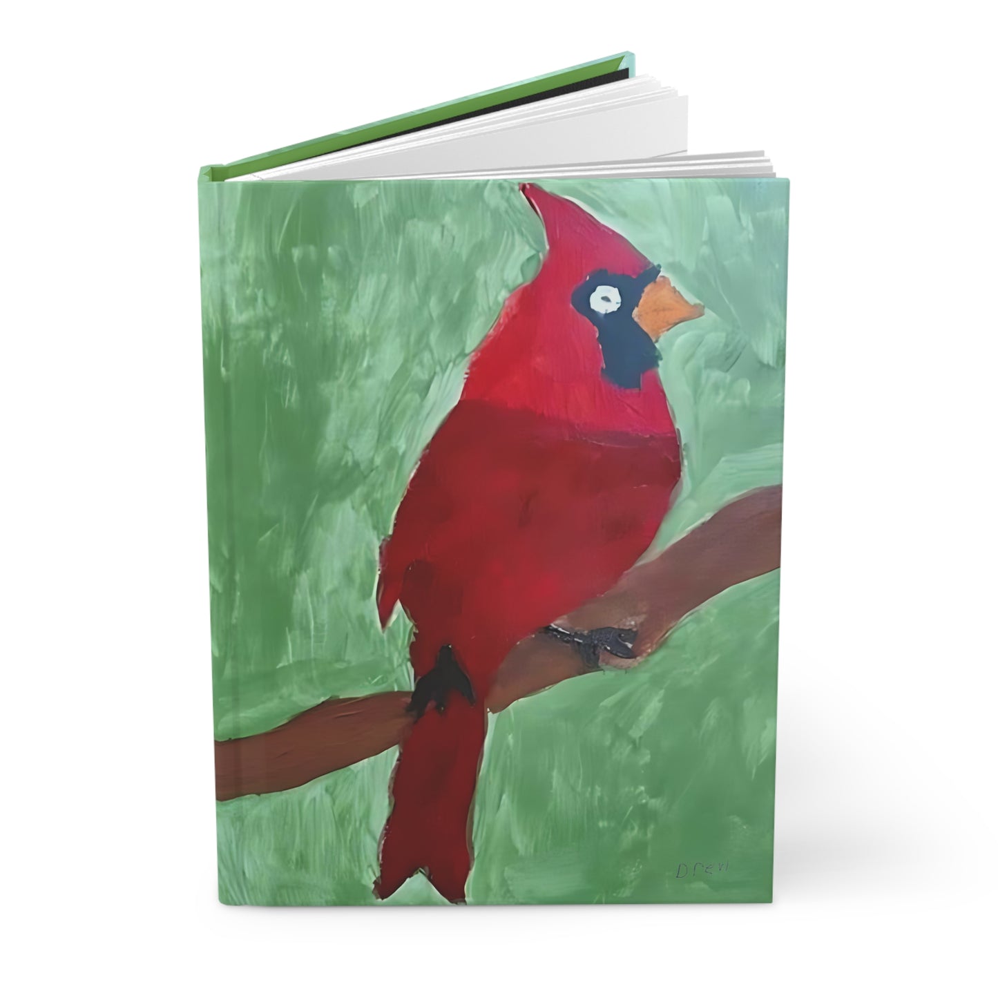 Hardcover Journal - "Red Wings"