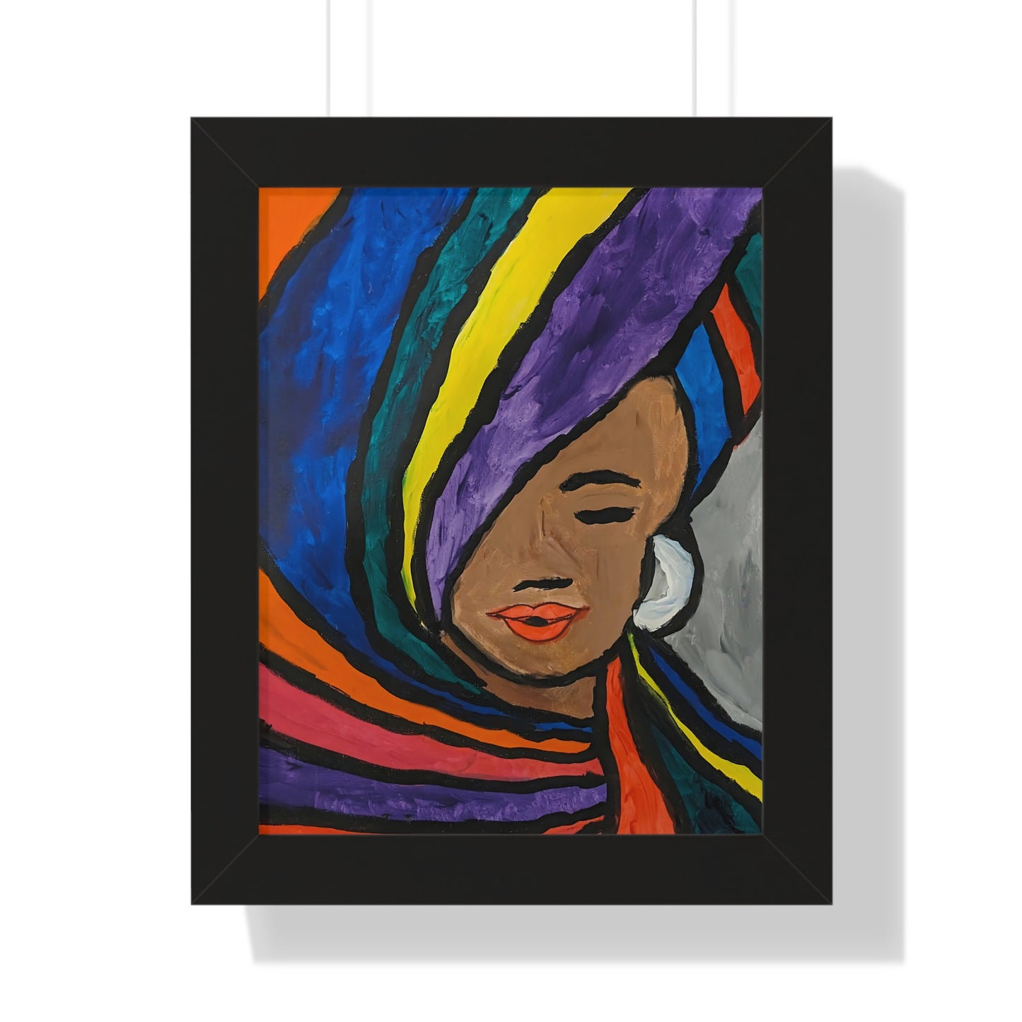 Framed Print - Pretty Lady