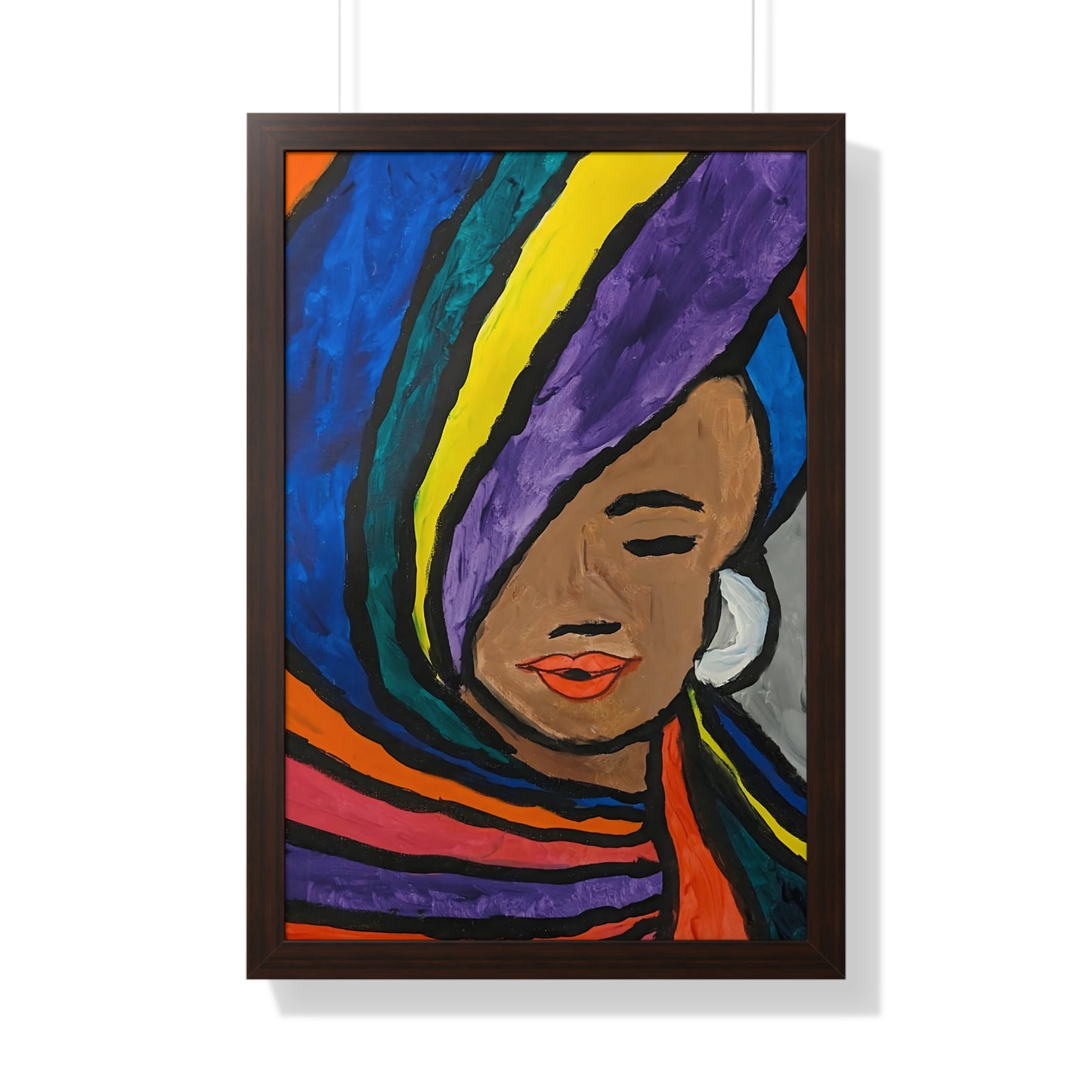 Framed Print - Pretty Lady