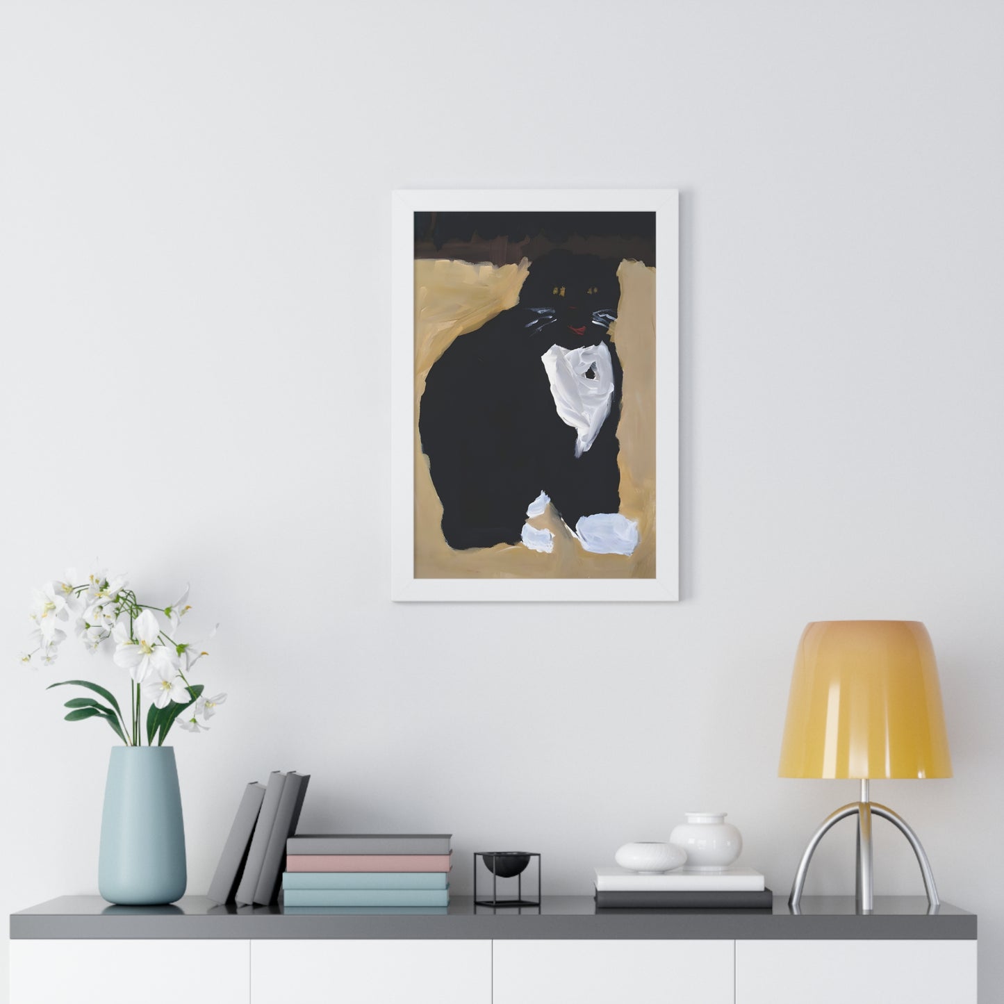 Framed Print - "Swagger Dan"