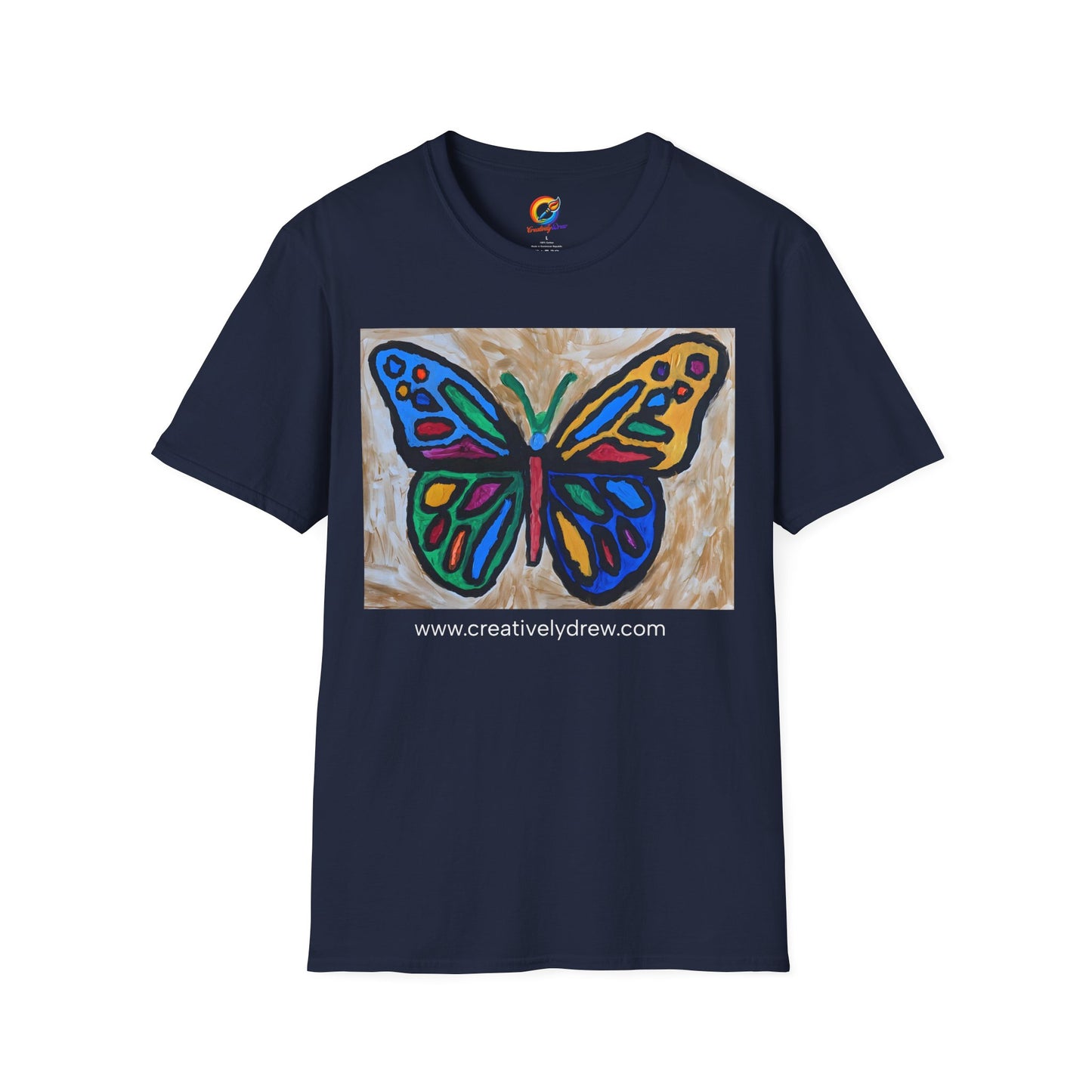 Unisex Softstyle T-Shirt - Butterfly