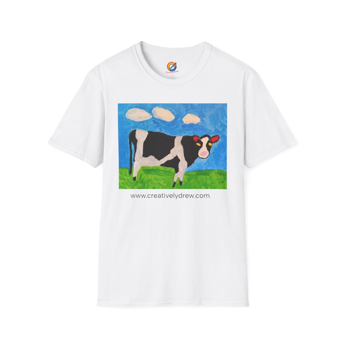 Unisex Softstyle T-Shirt - Cow