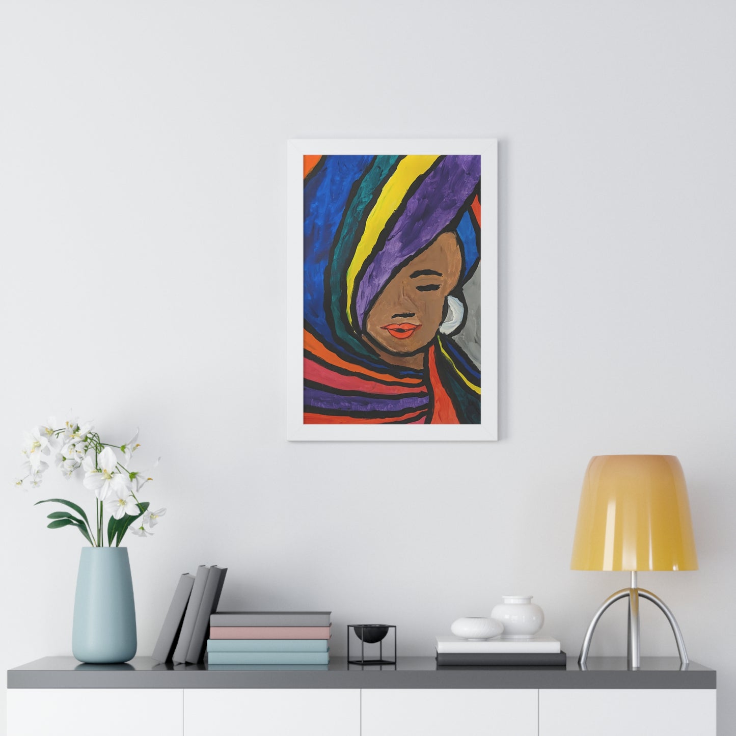 Framed Print - Pretty Lady