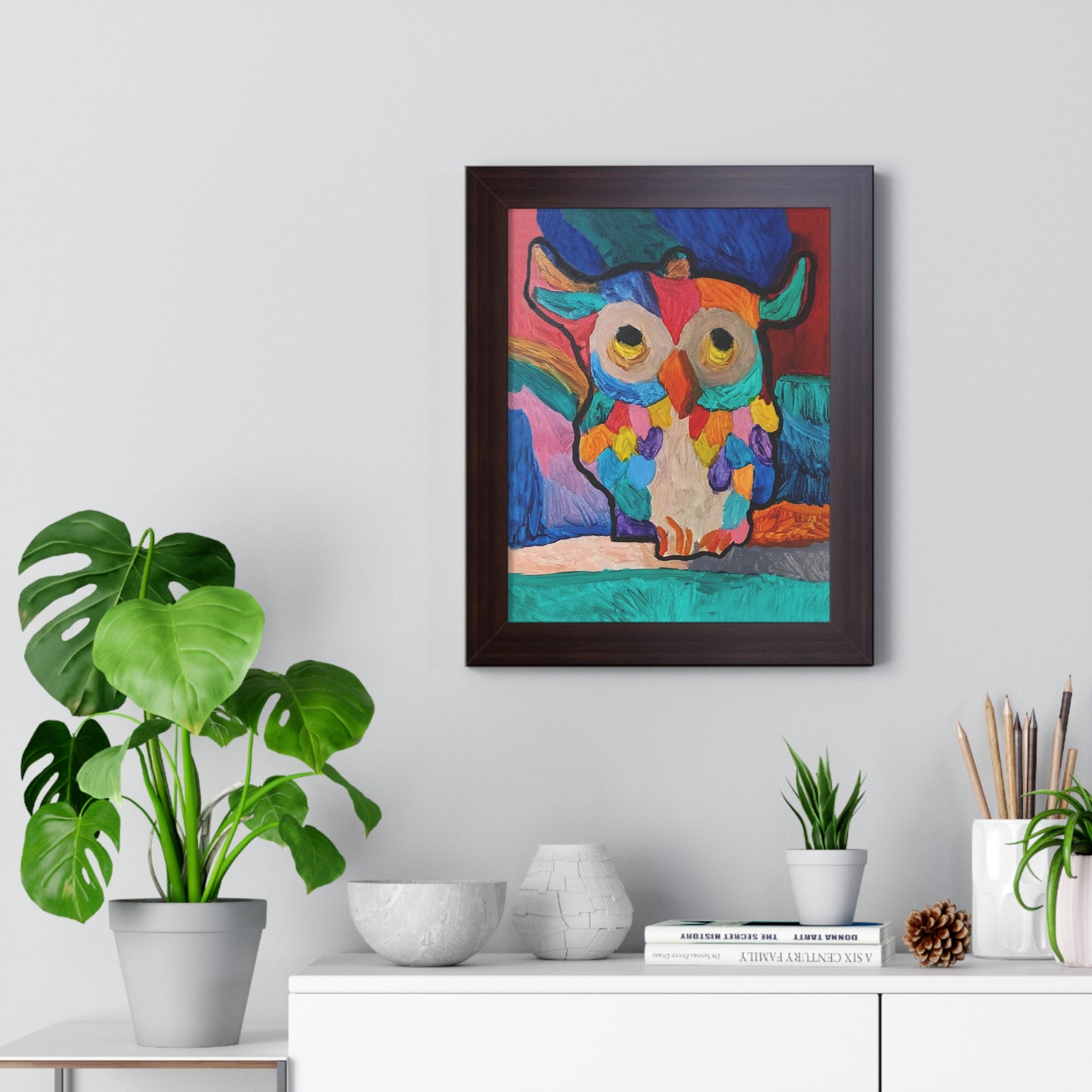 Framed Print - "Owl"