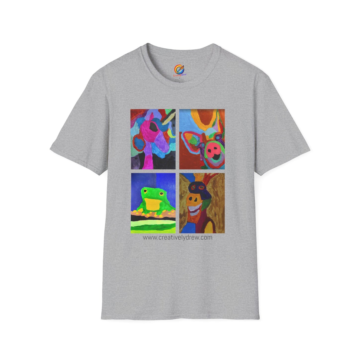 Unisex Softstyle T-Shirt - Colorful Kingdom