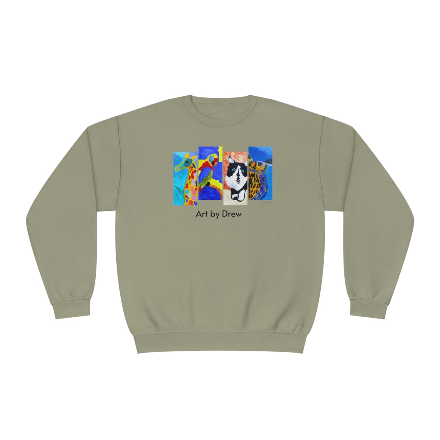 Crewneck Sweatshirt - Drew's Animals