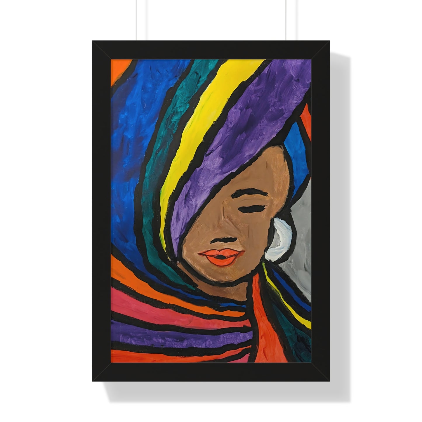 Framed Print - Pretty Lady