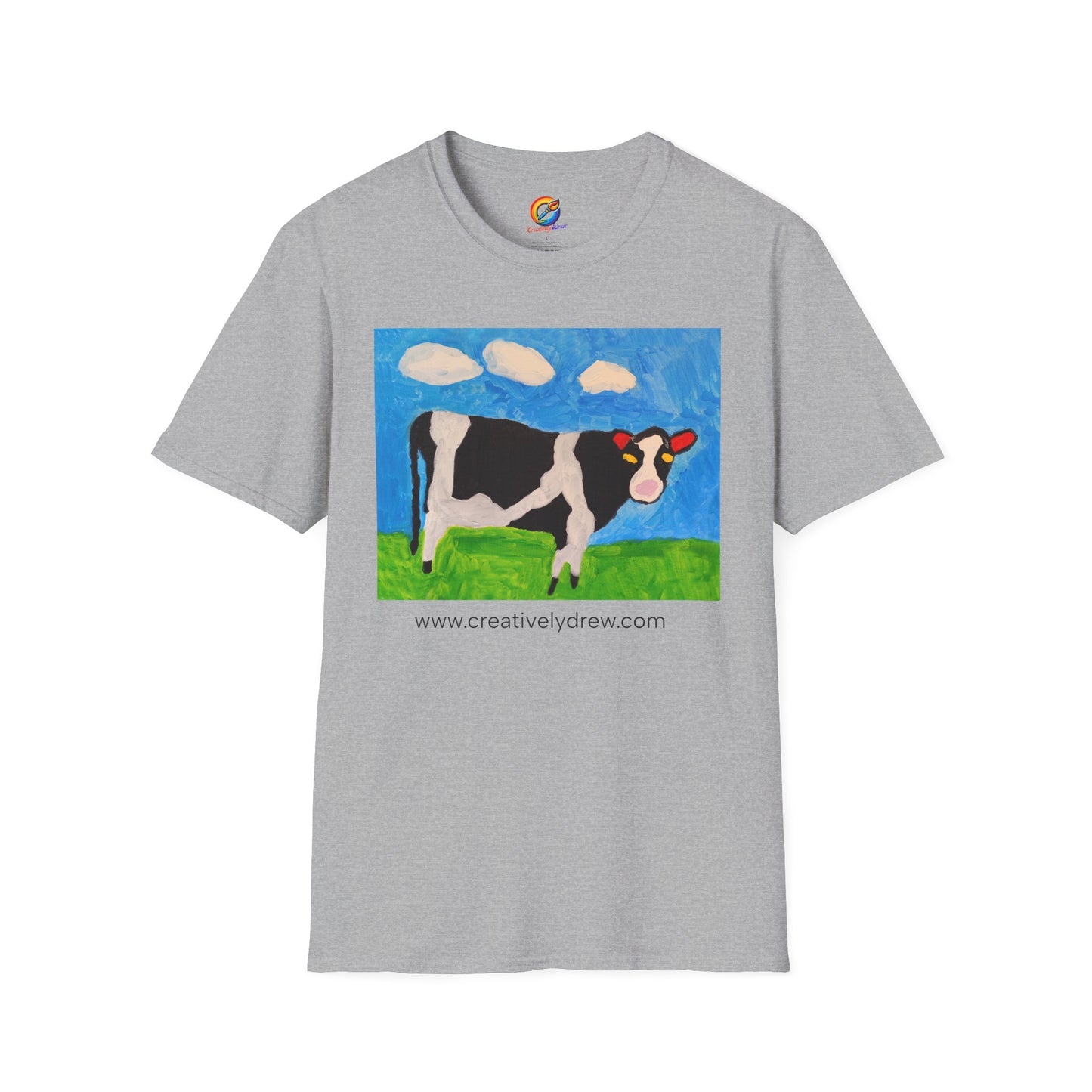 Unisex Softstyle T-Shirt - Cow