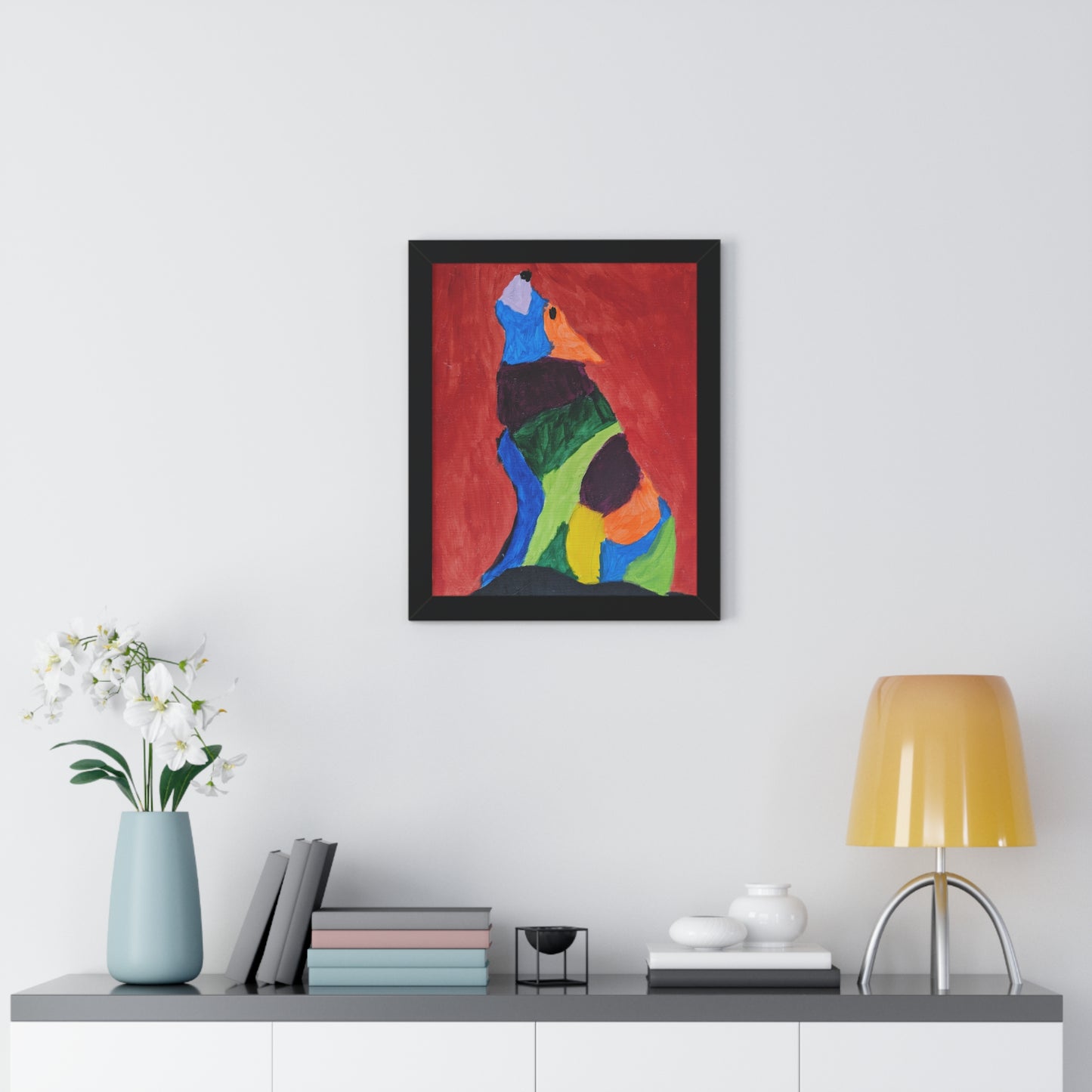 Framed Print - Wolf