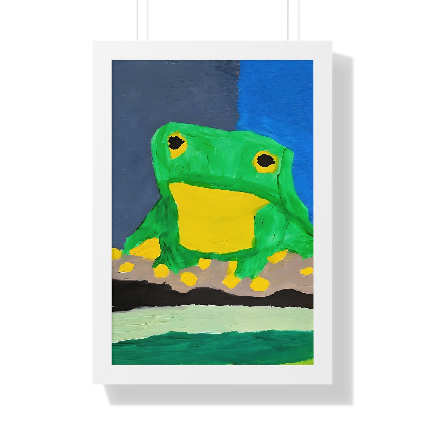 Framed Print - "Little Hopper"