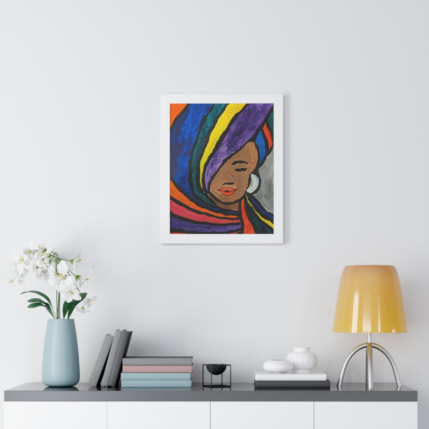 Framed Print - Pretty Lady