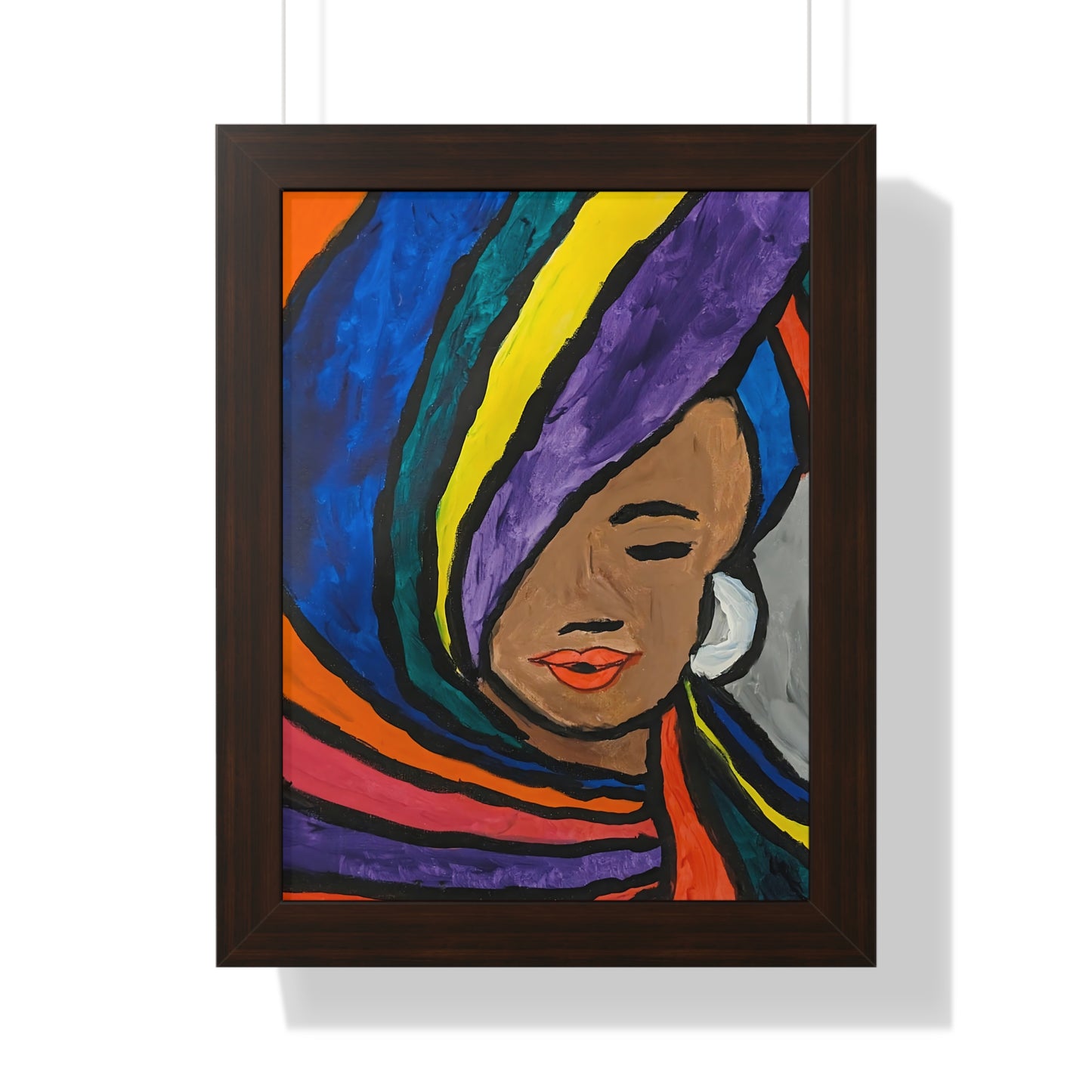 Framed Print - Pretty Lady