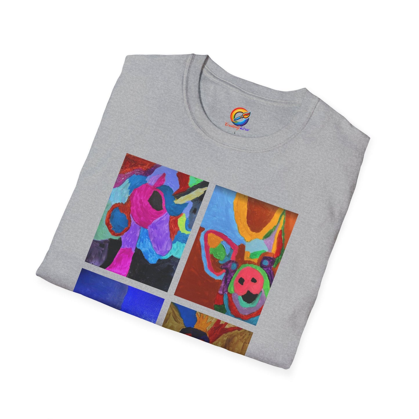 Unisex Softstyle T-Shirt - Colorful Kingdom