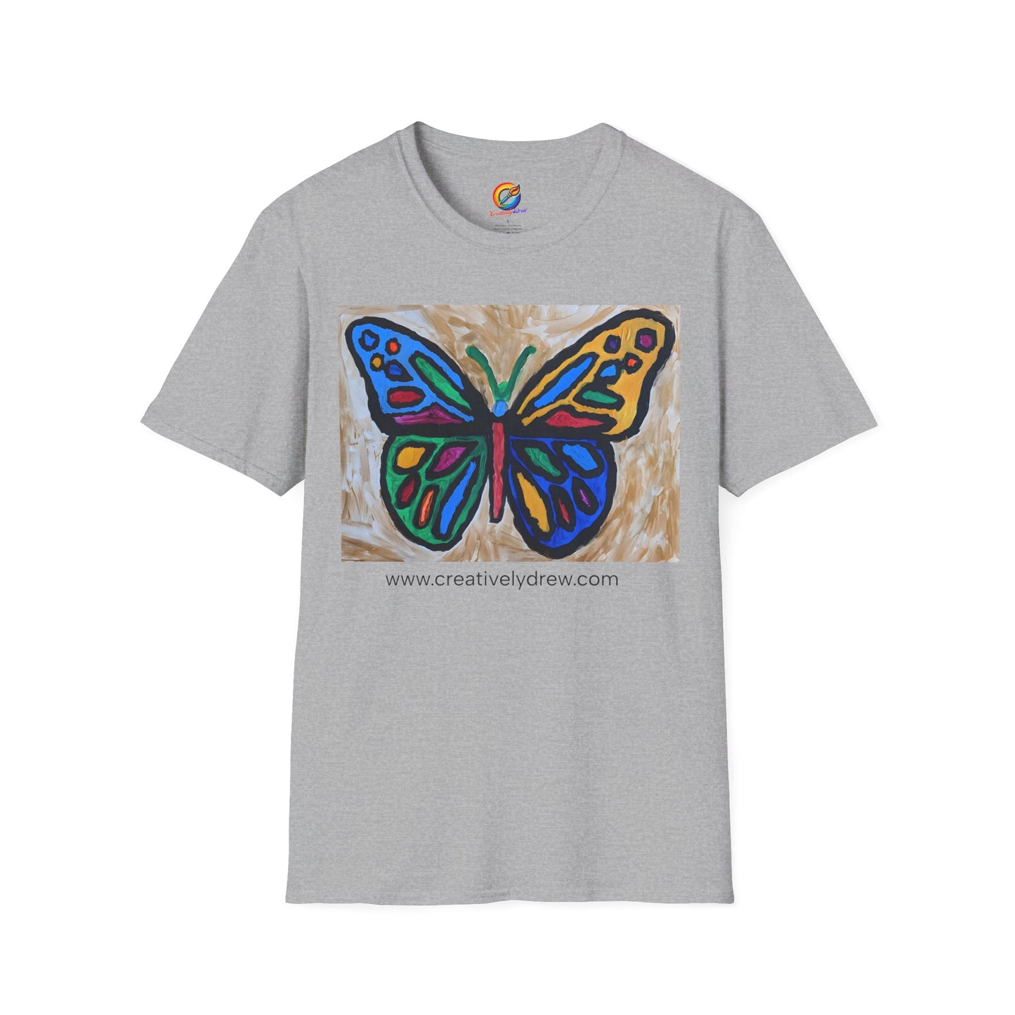 Unisex Softstyle T-Shirt - Butterfly