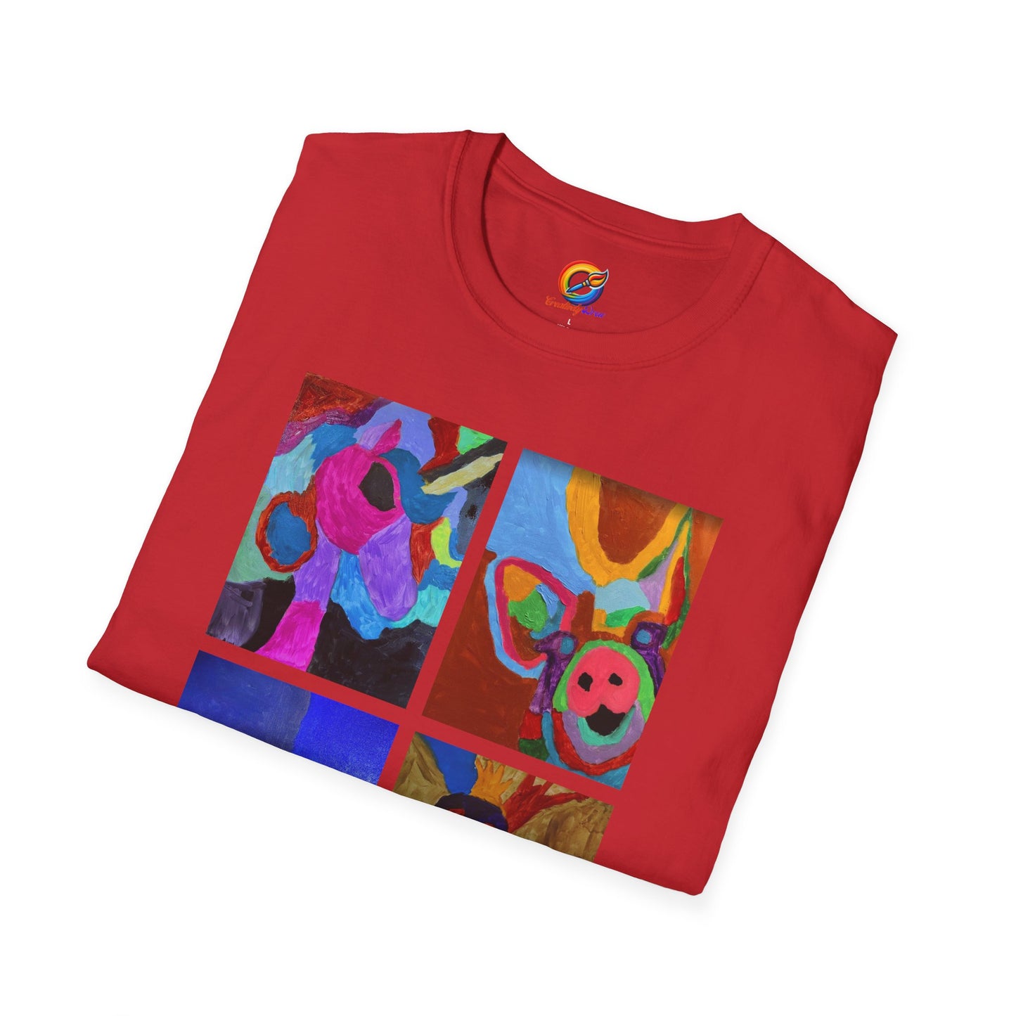 Unisex Softstyle T-Shirt - Colorful Kingdom