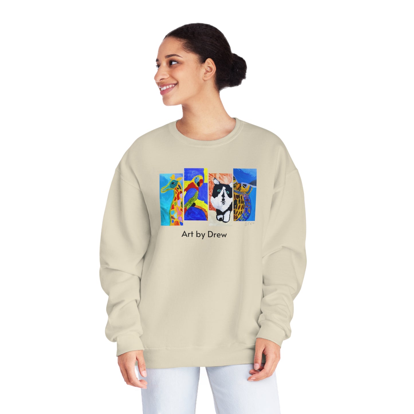 Crewneck Sweatshirt - Drew's Animals