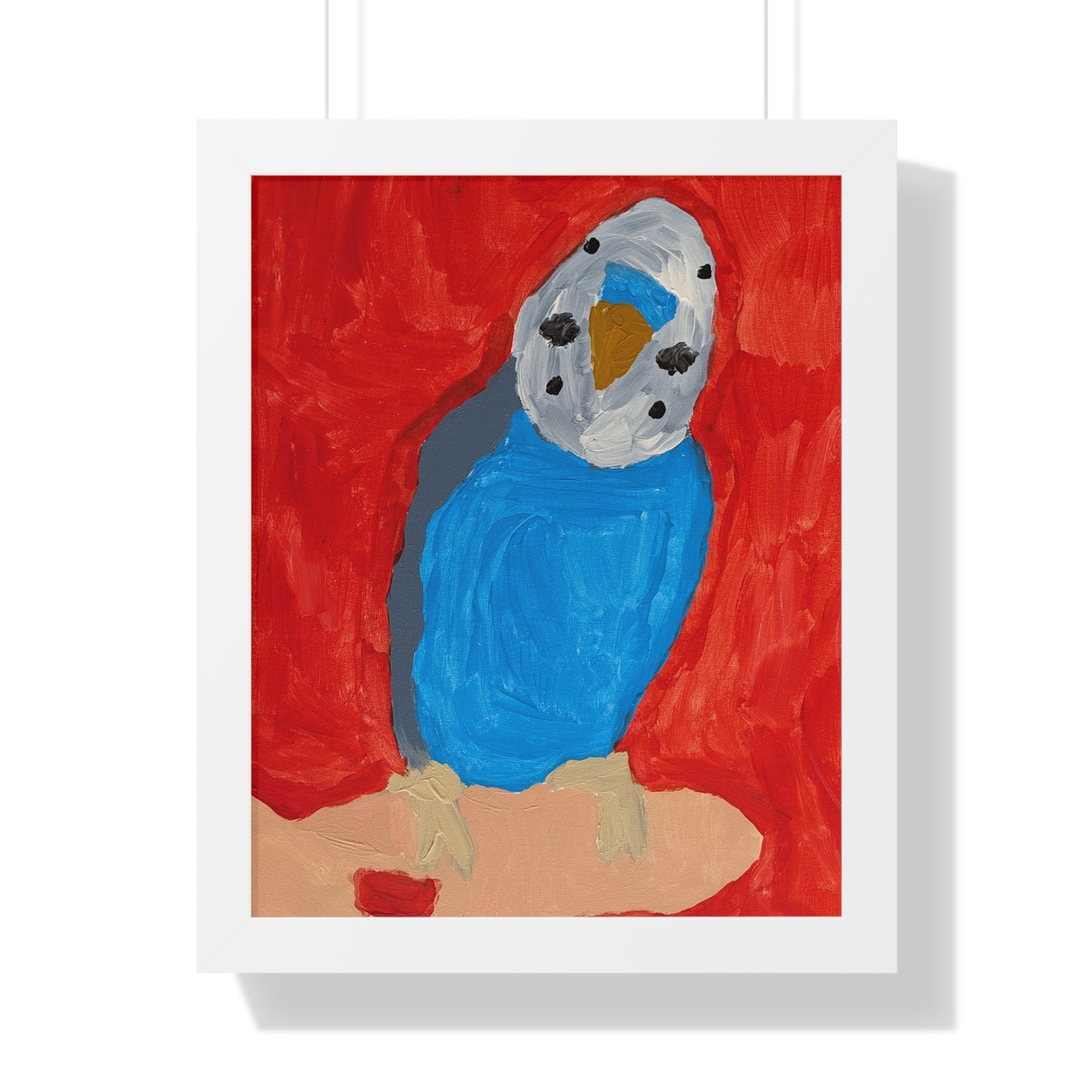 Framed Print - Dallas the Budgie