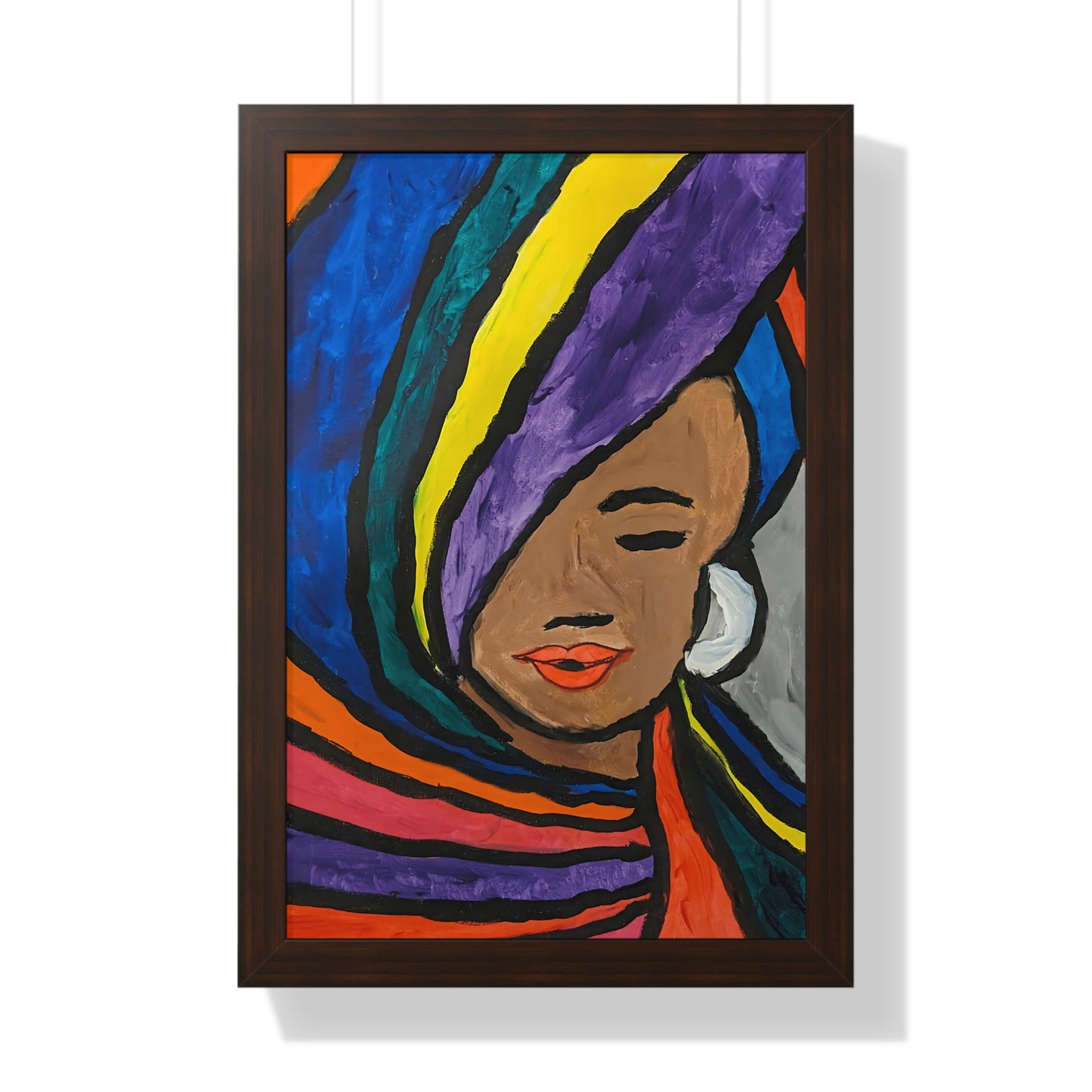 Framed Print - Pretty Lady