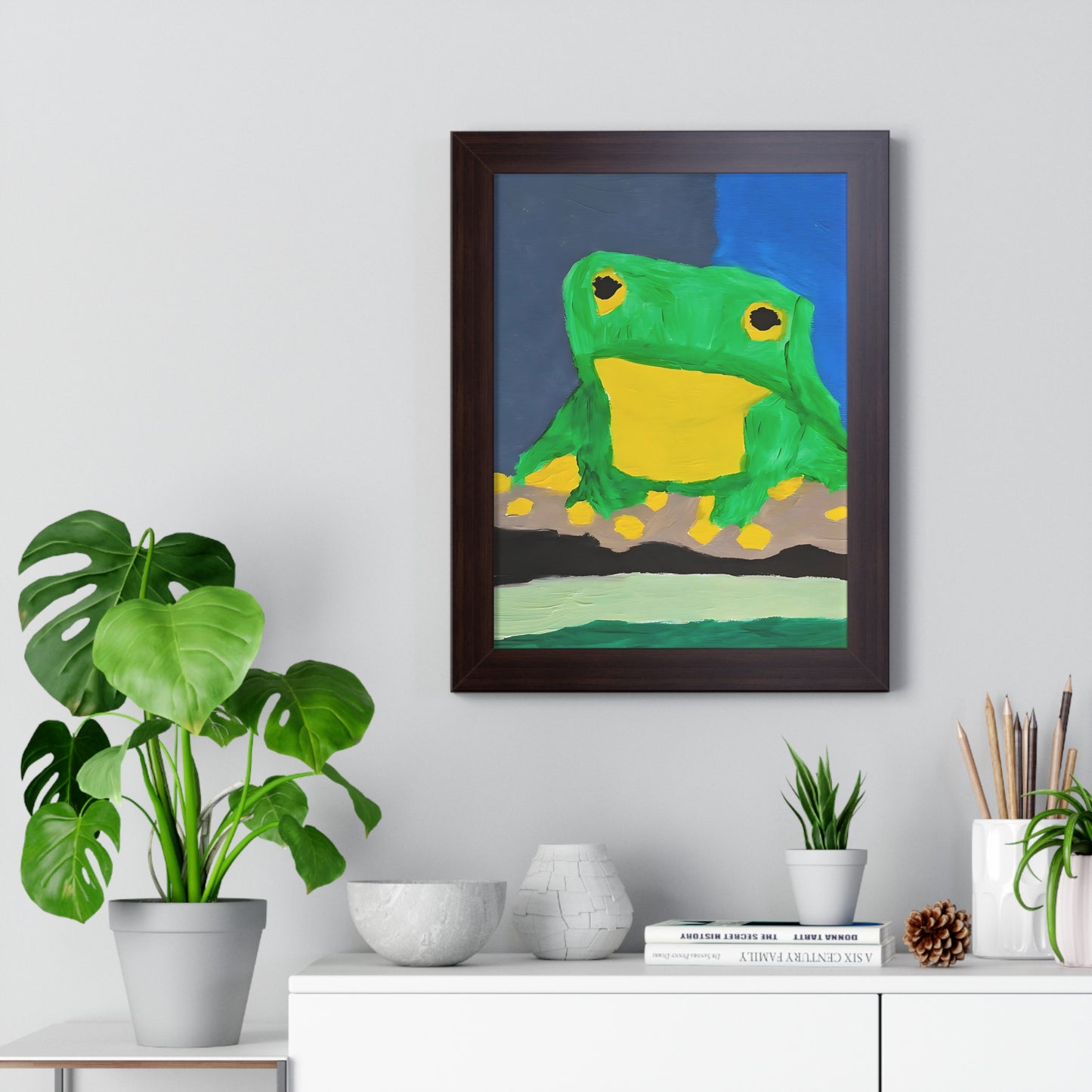 Framed Print - "Little Hopper"