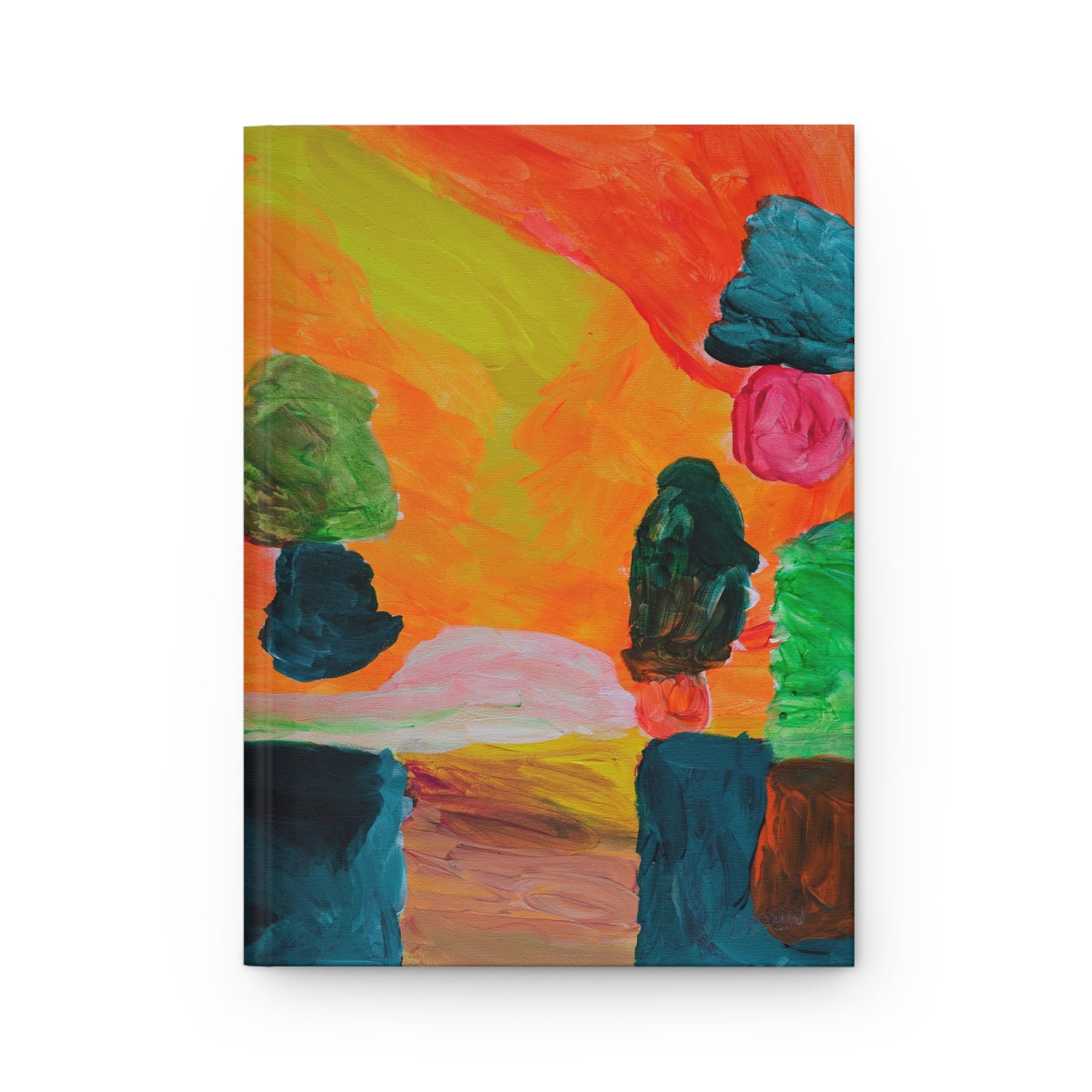 Hardcover Journal - "Spectral Sunset"